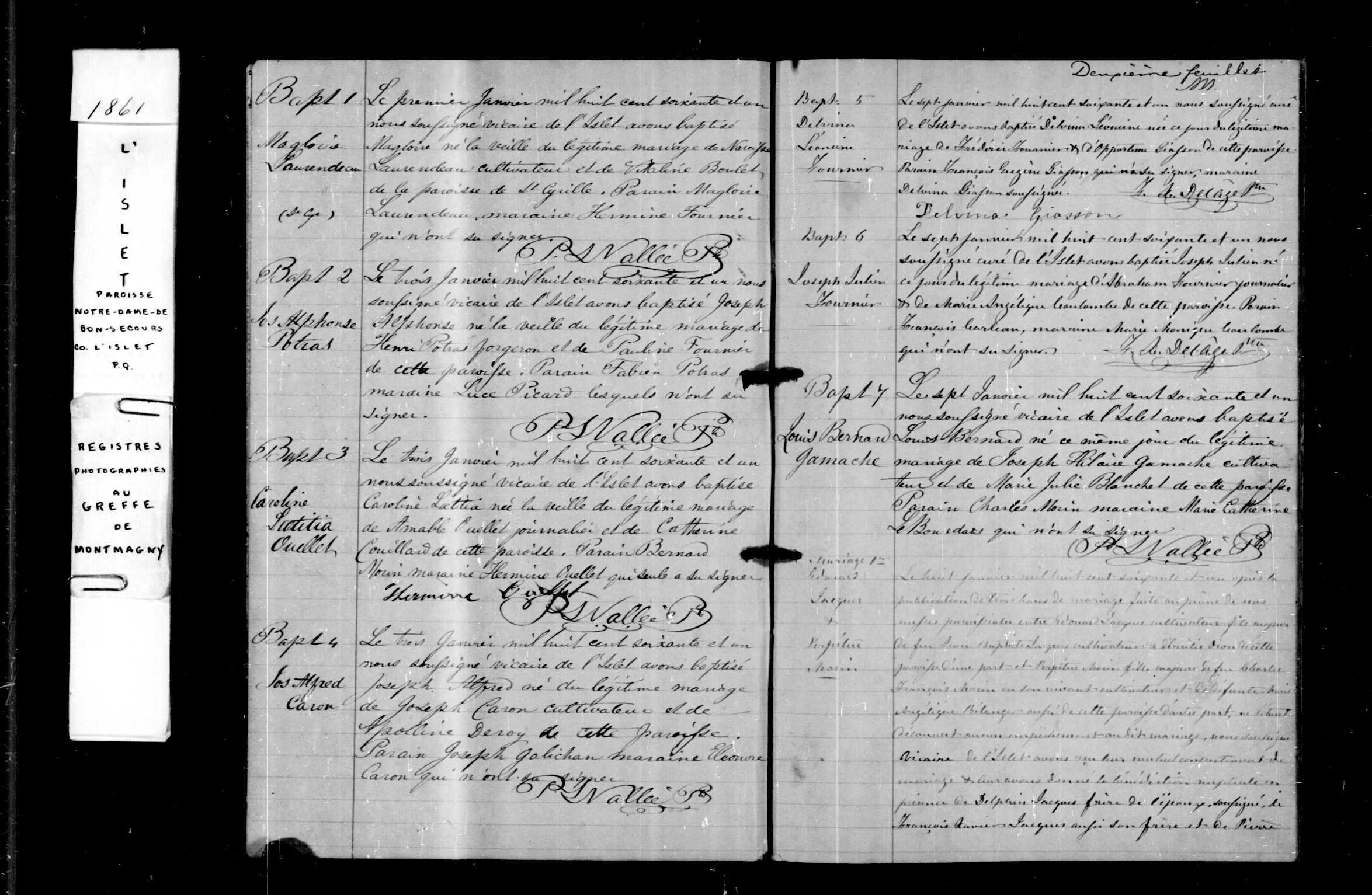 Acte de baptême Acte de baptême