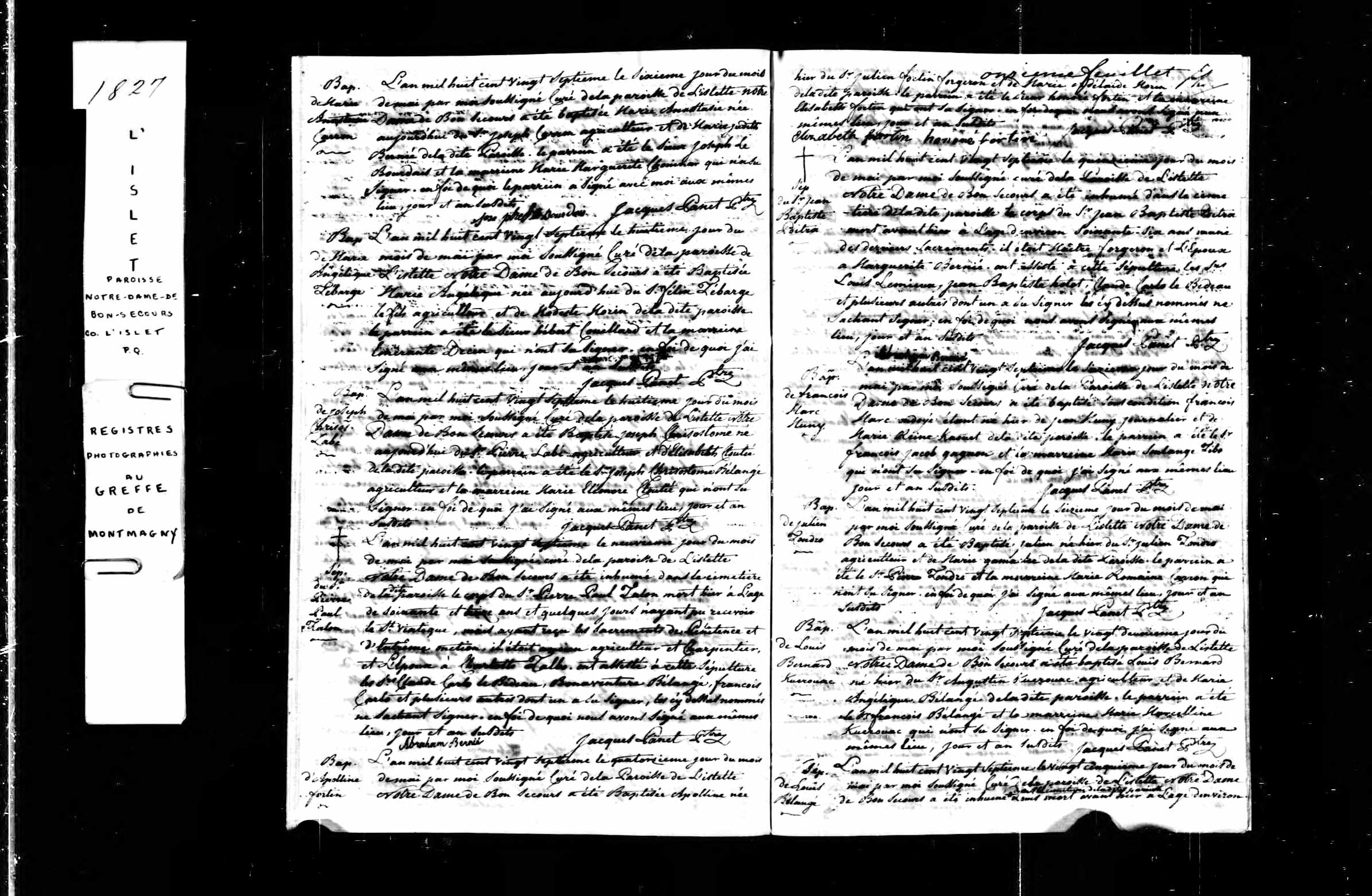 Acte de baptême Acte de baptême