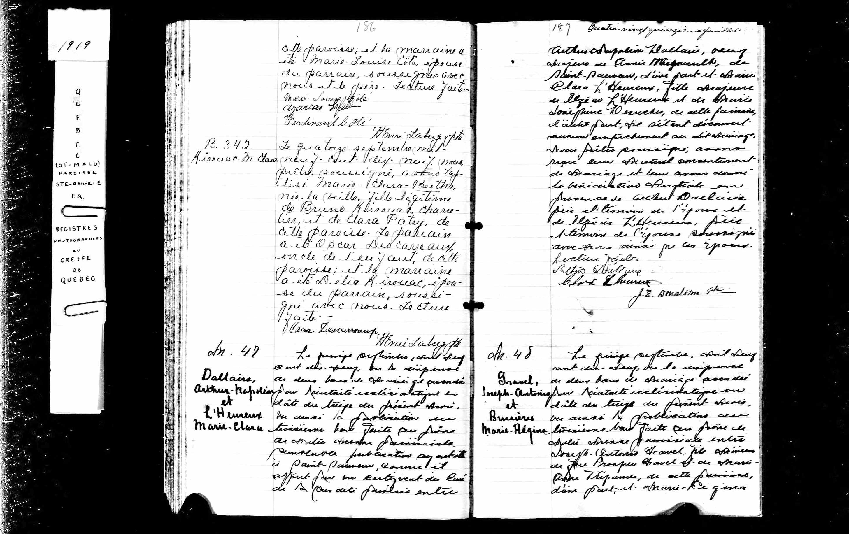 Acte de baptême