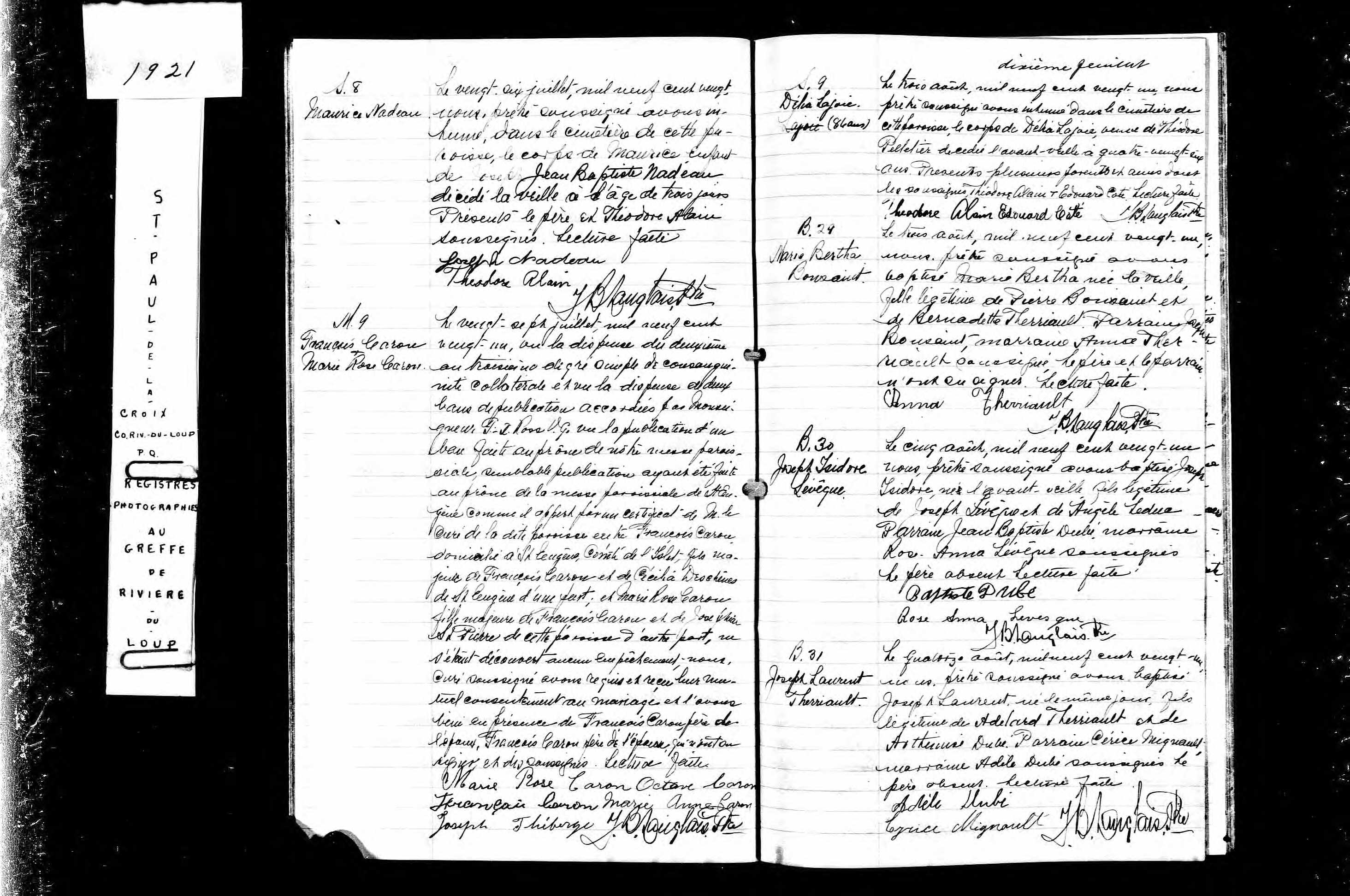 Acte de baptême
