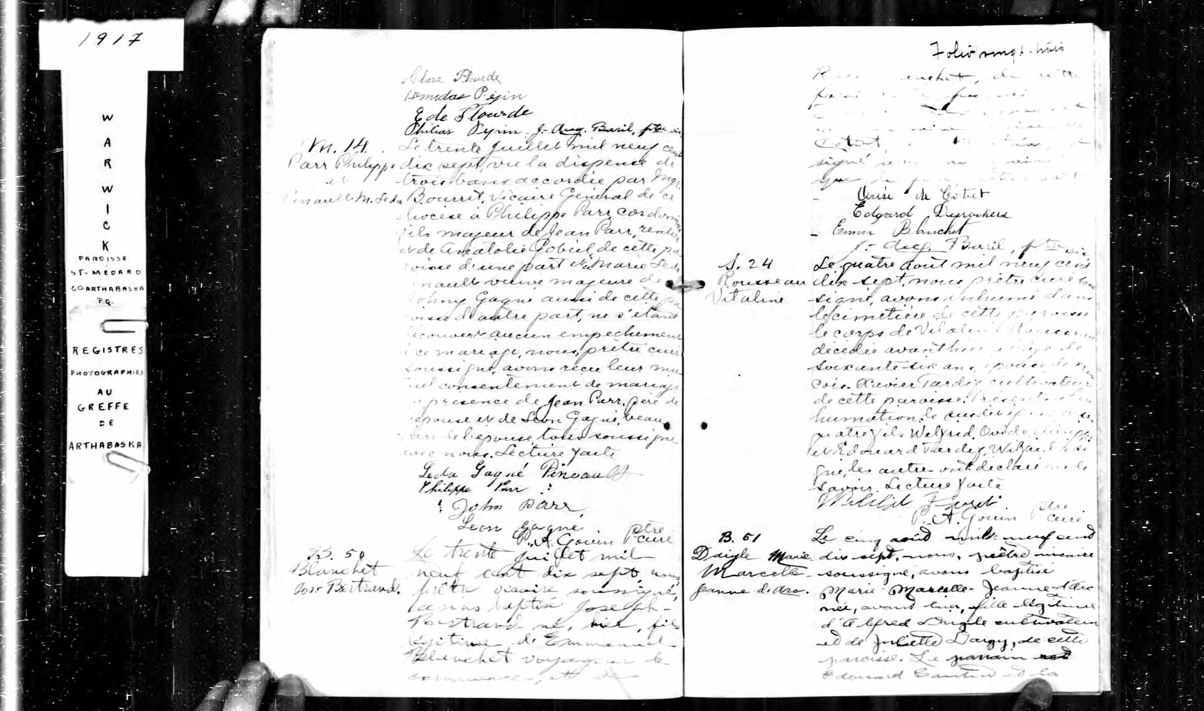 Acte de baptême