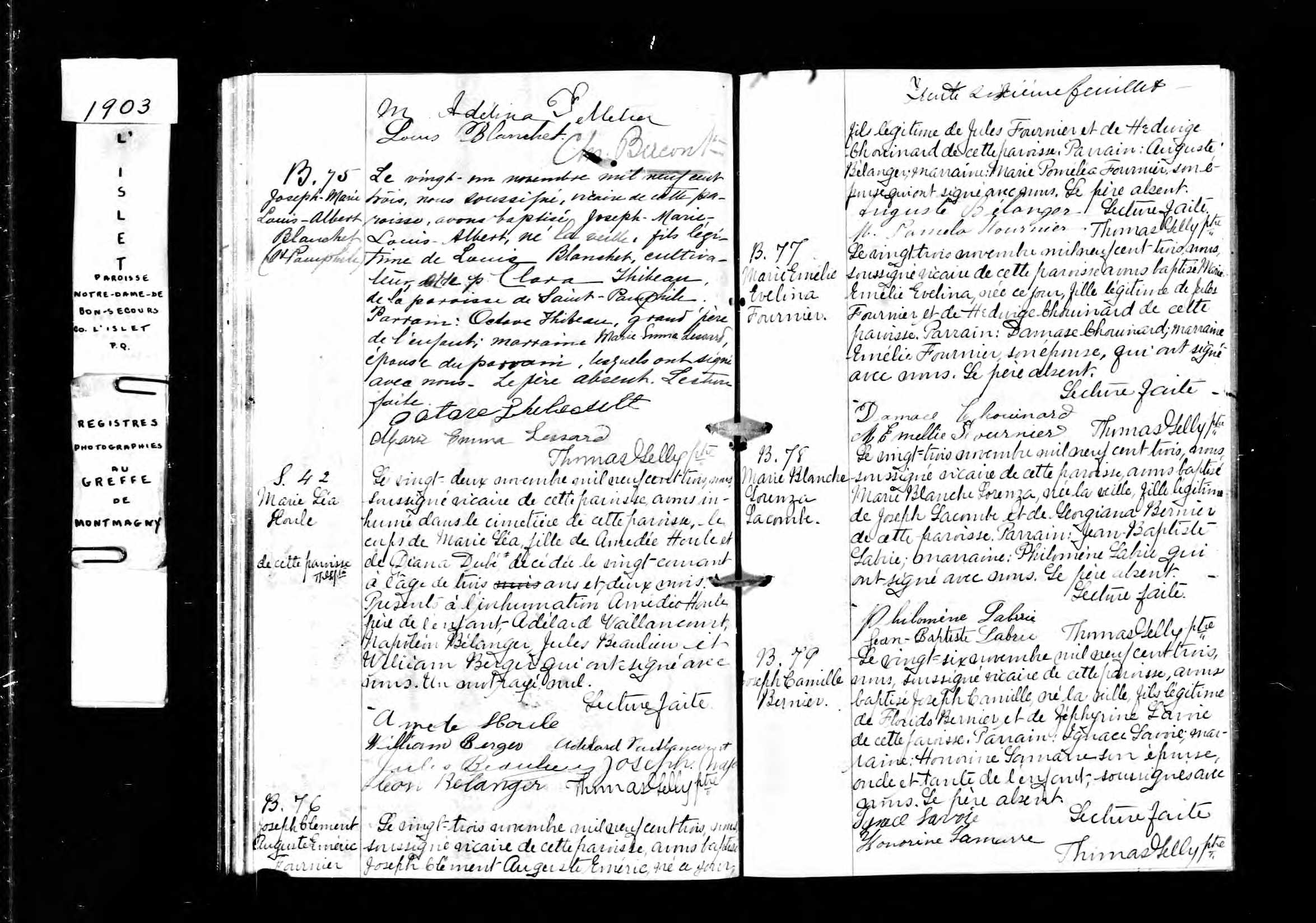Acte de baptême