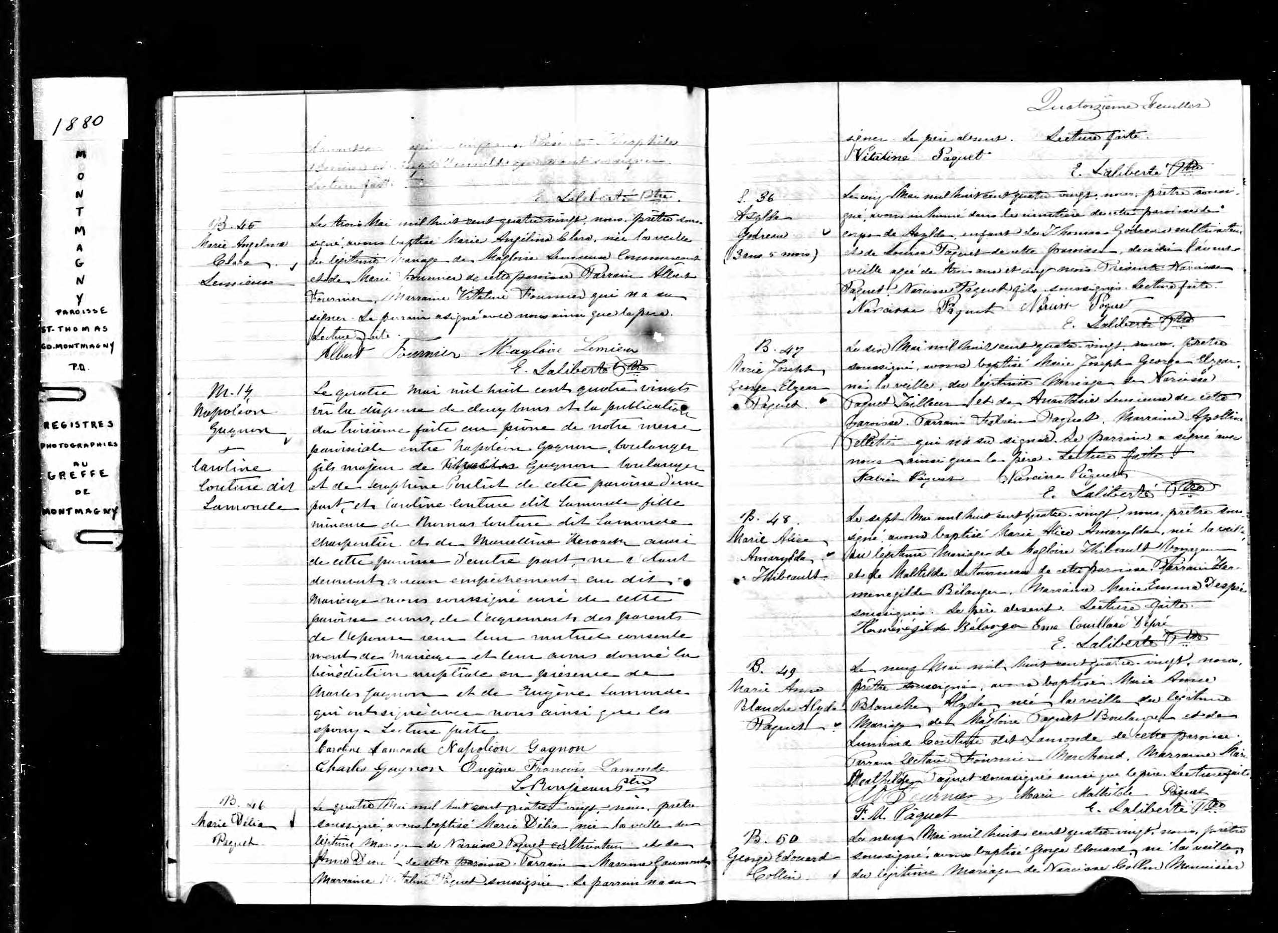 Acte de baptême