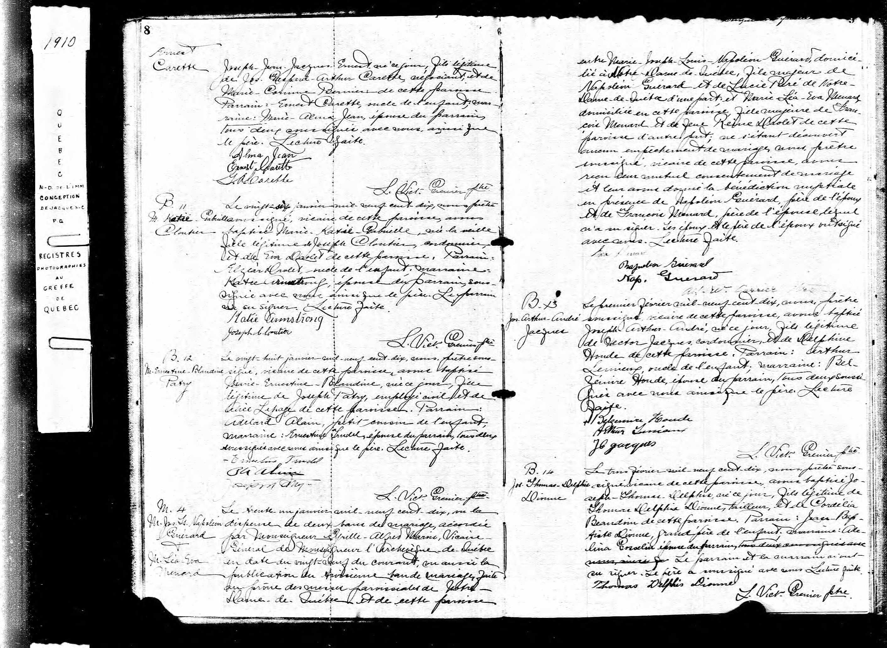 Acte de baptême Acte de baptême