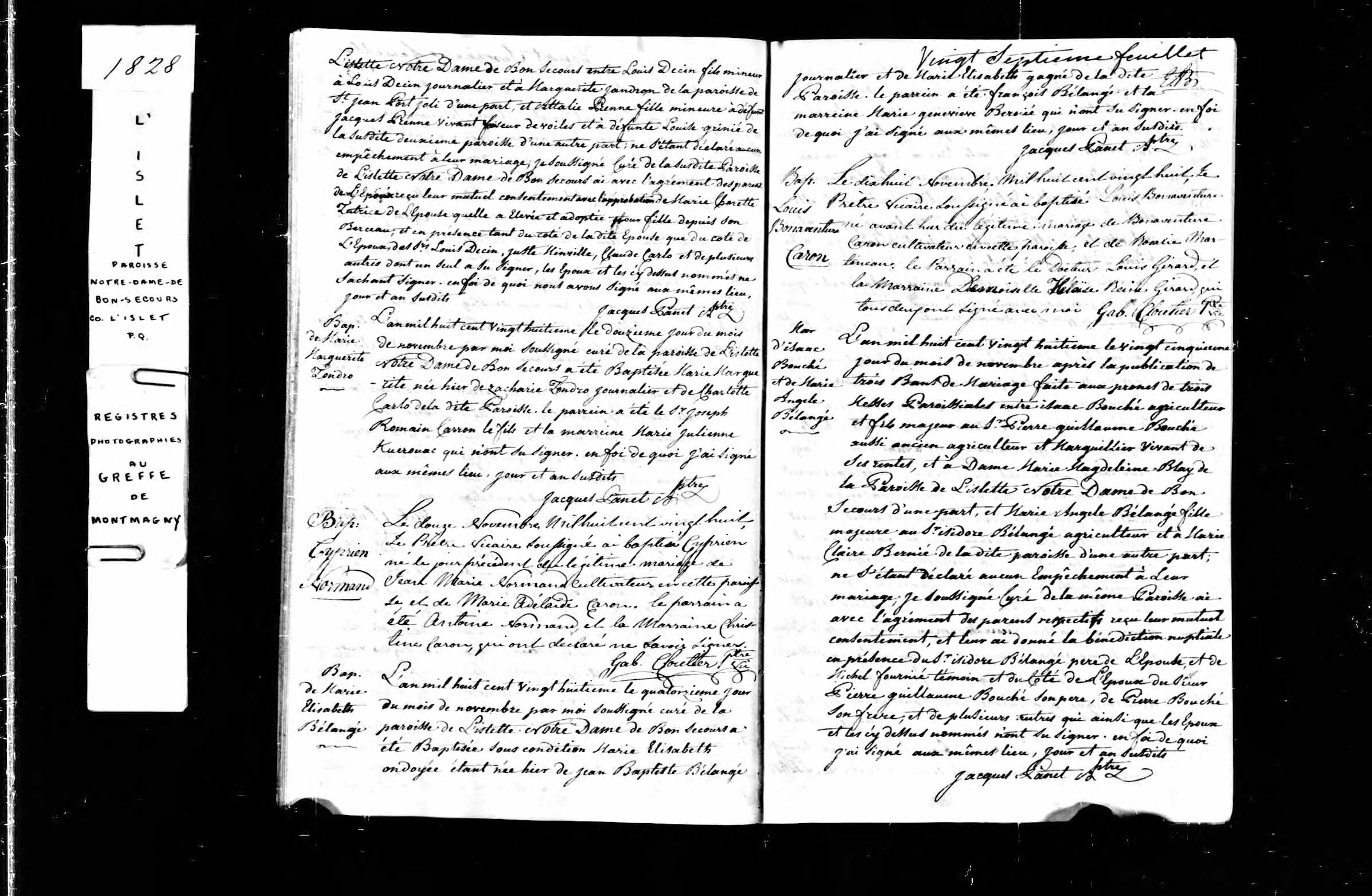 Acte de baptême