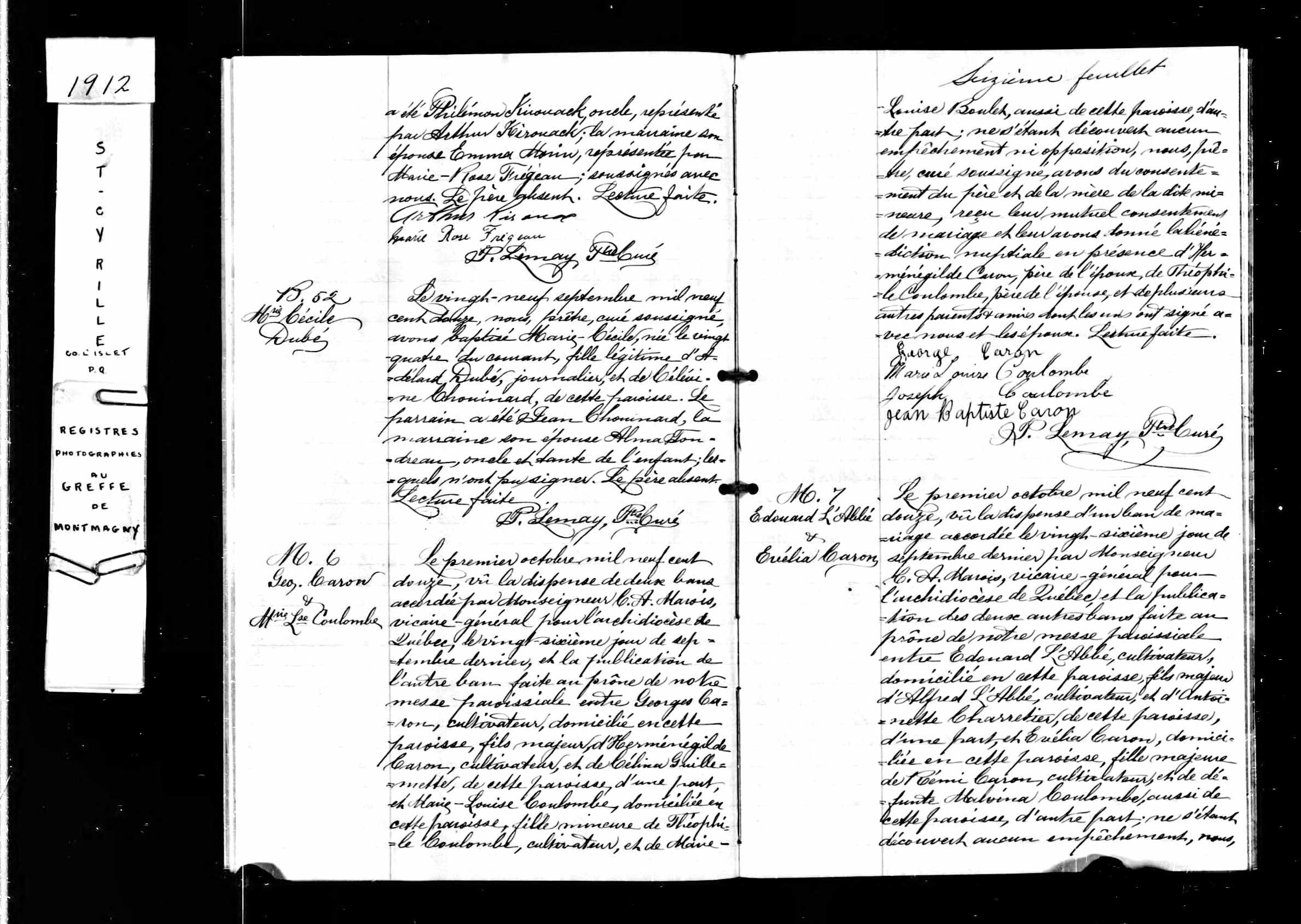 Acte de baptême