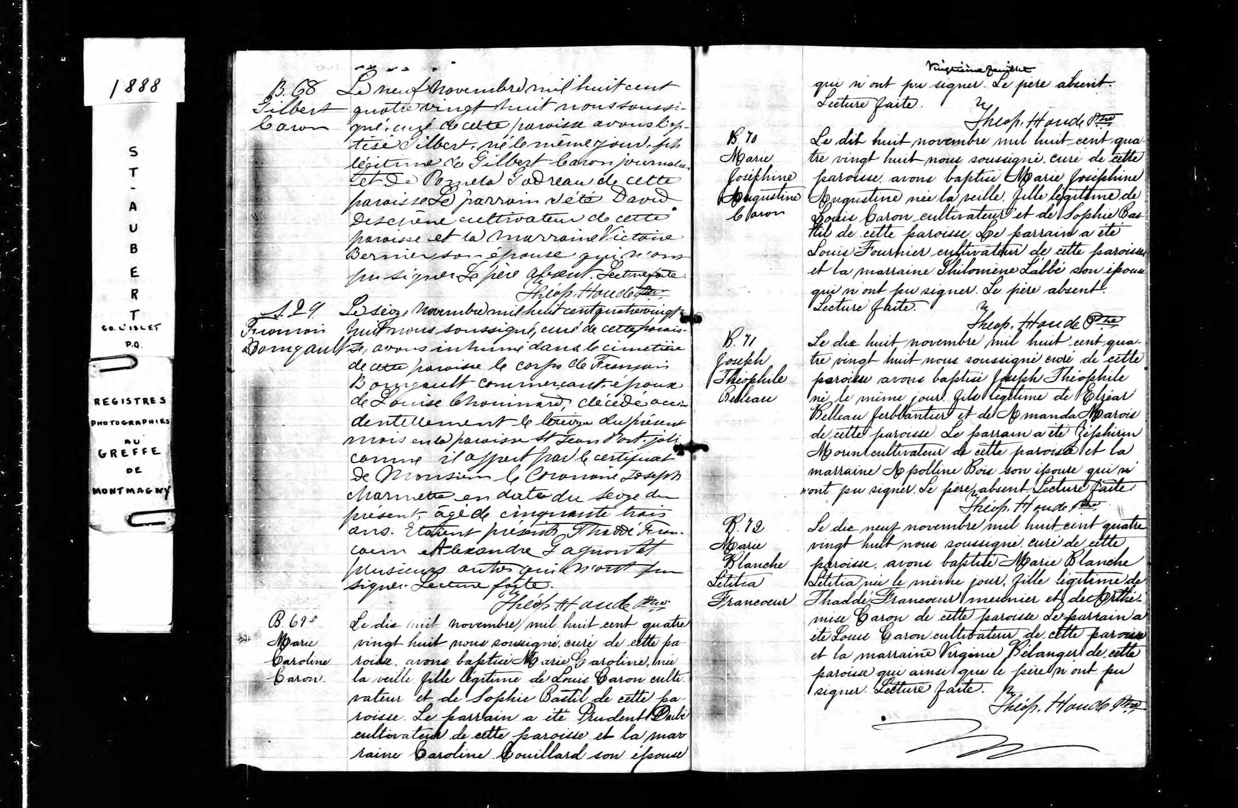 Acte de baptême
