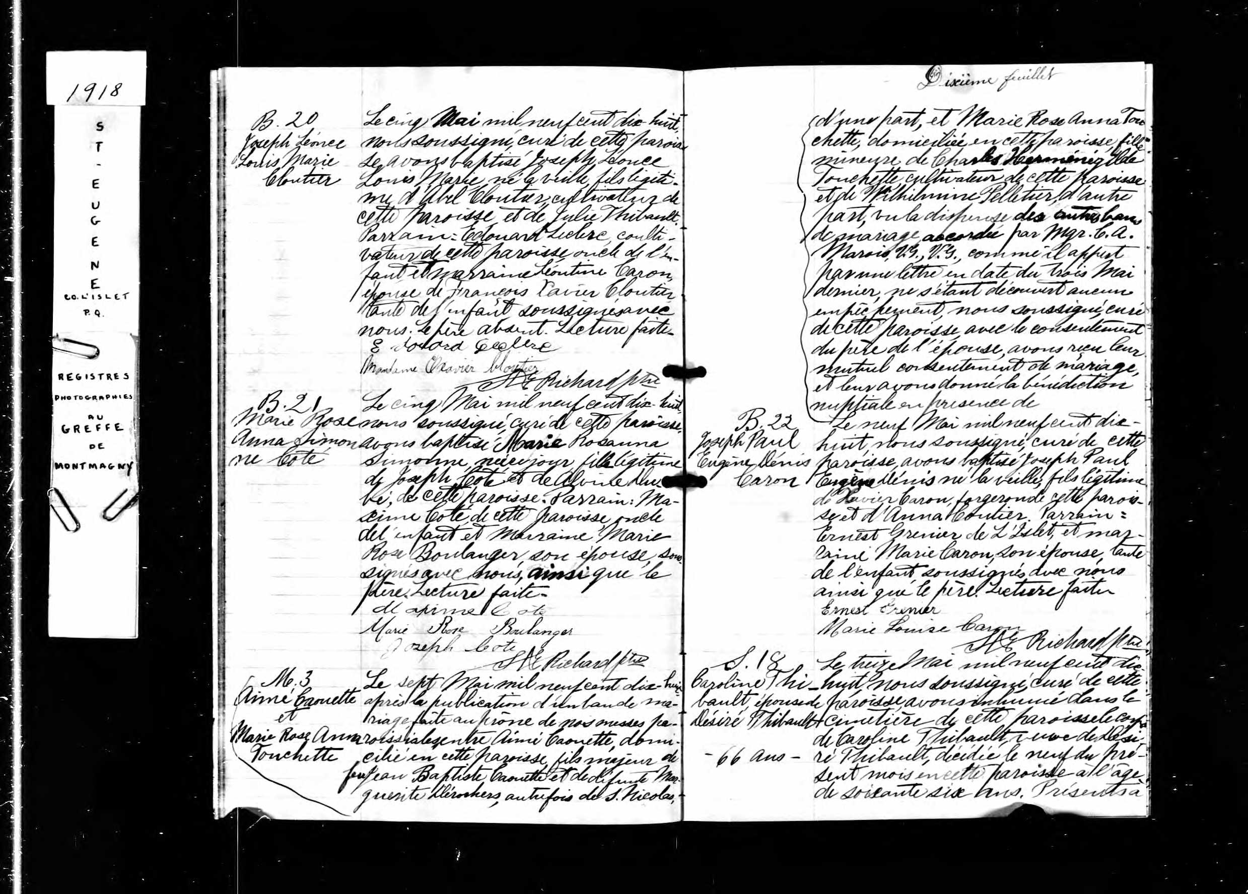  Acte de sépulture