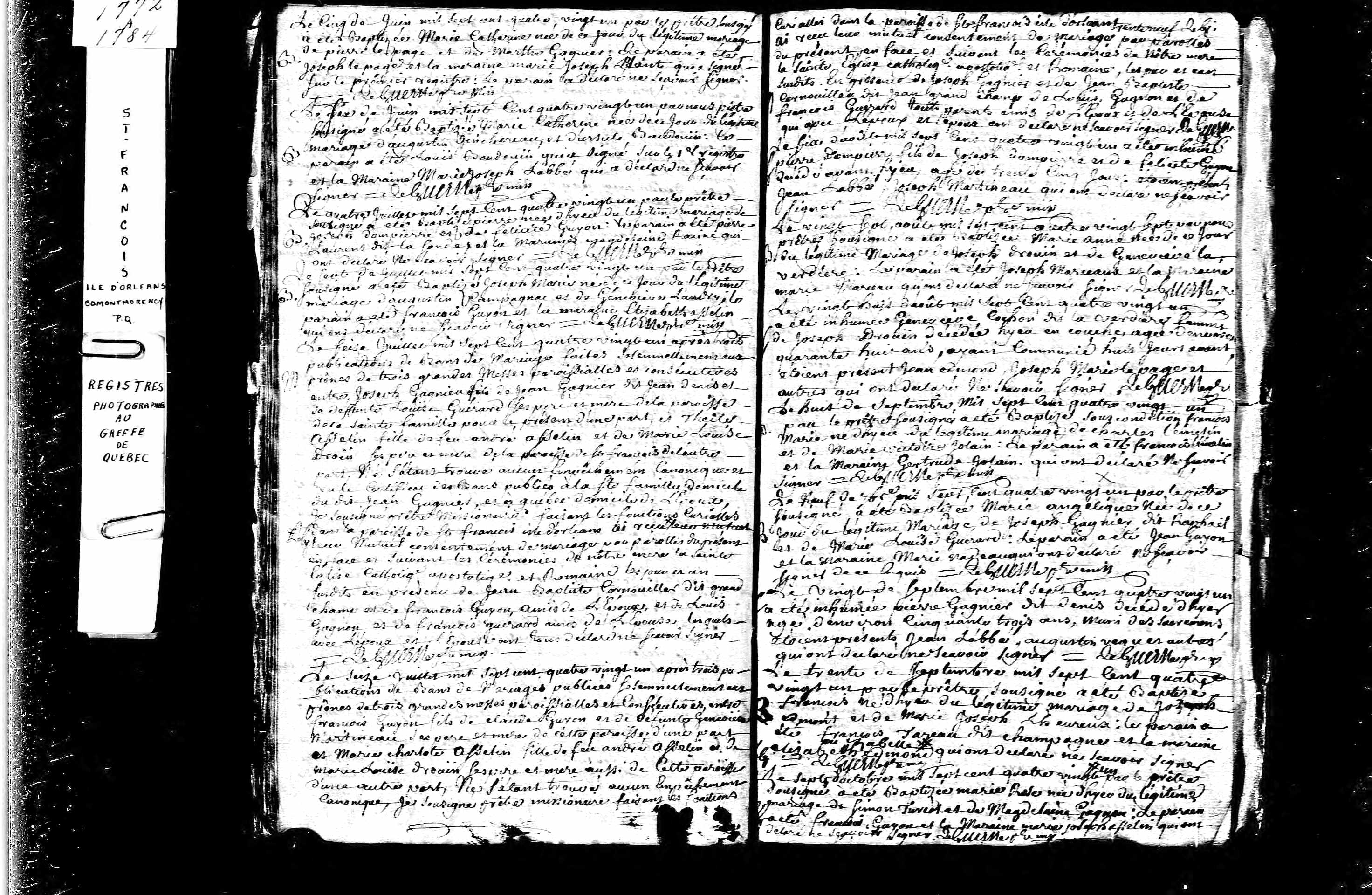 Acte de baptême