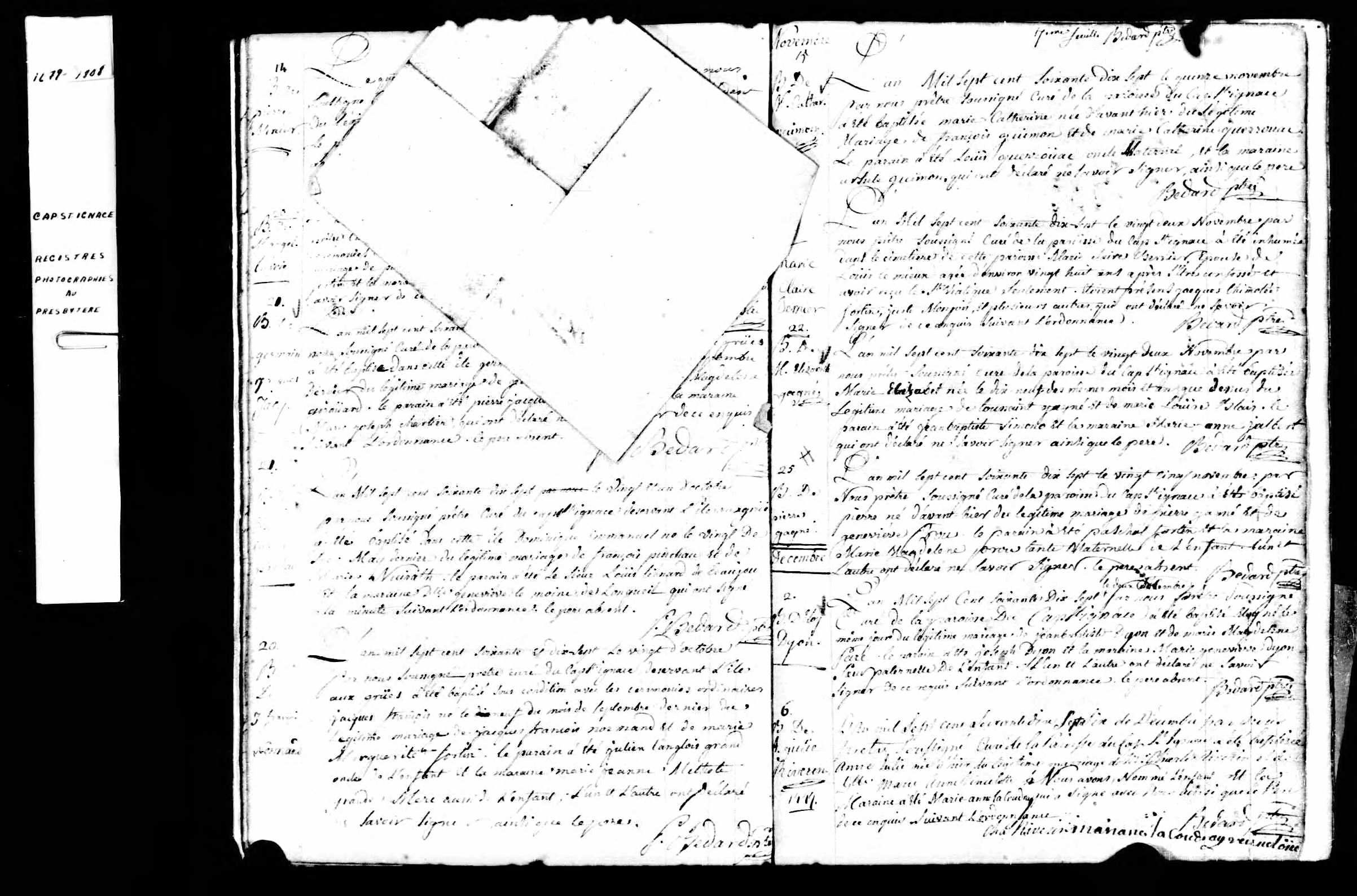 Acte de baptême Acte de baptême