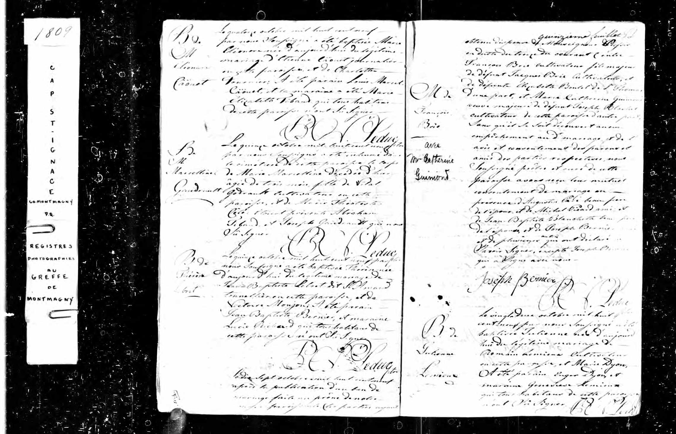 Acte de mariage en secondes noces Acte de mariage en secondes noces