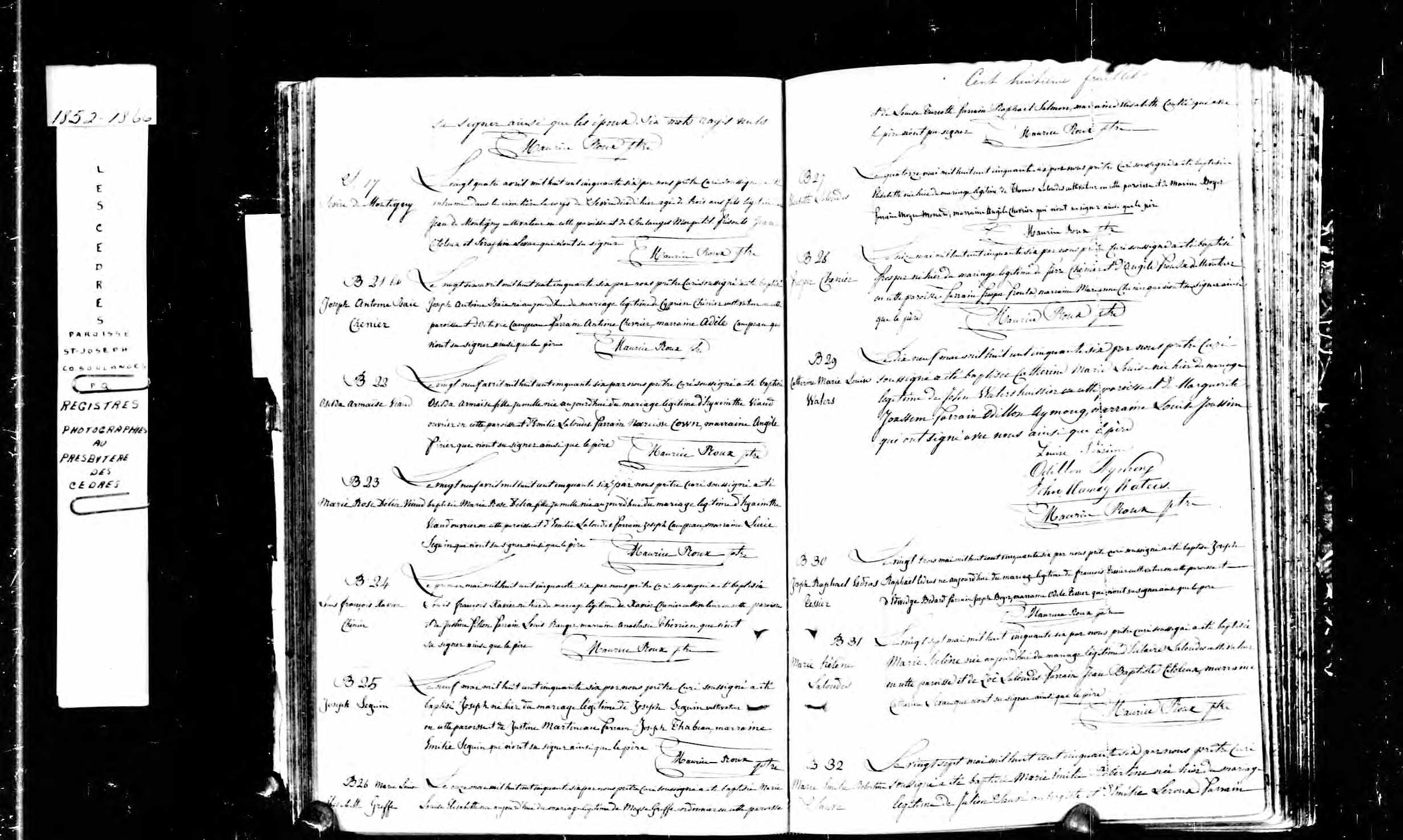 Acte de baptême