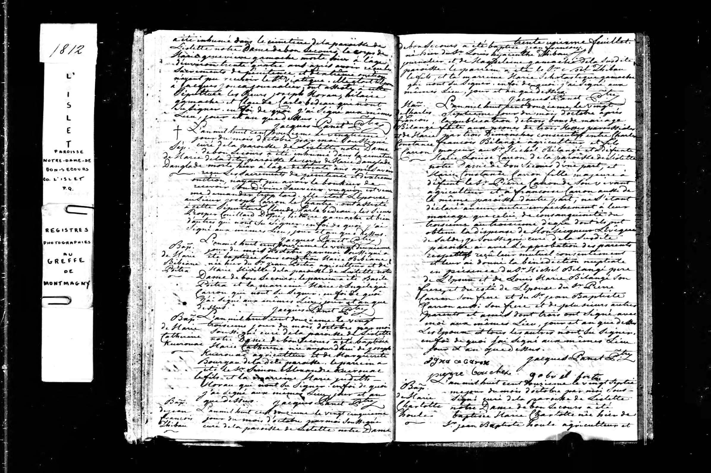 Acte de baptême Acte de baptême