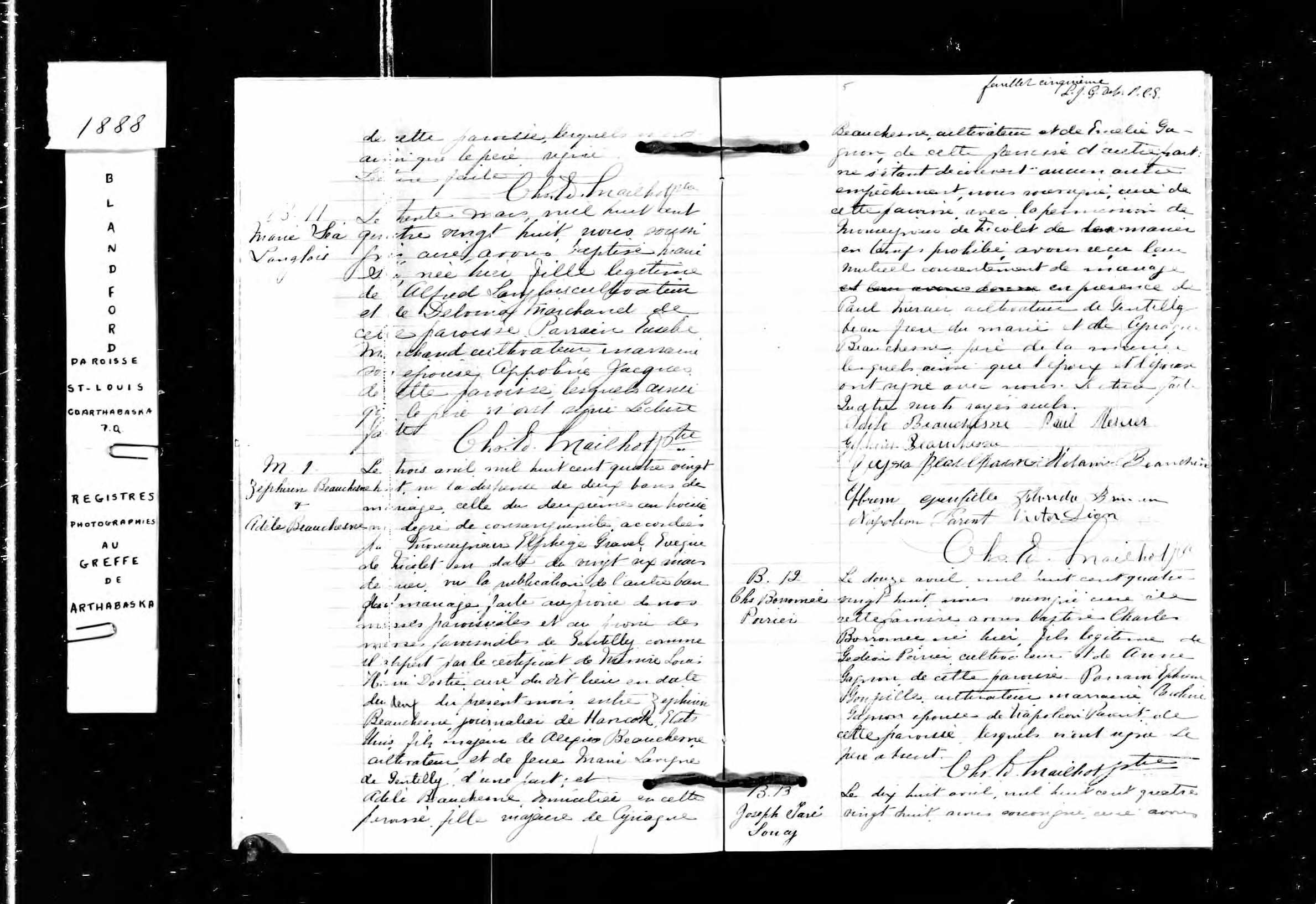Acte de baptême