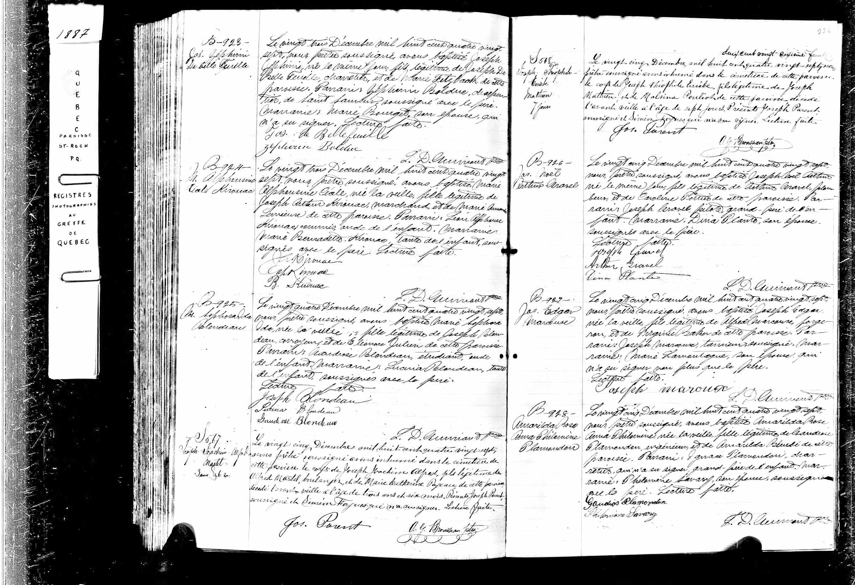 Acte de baptême