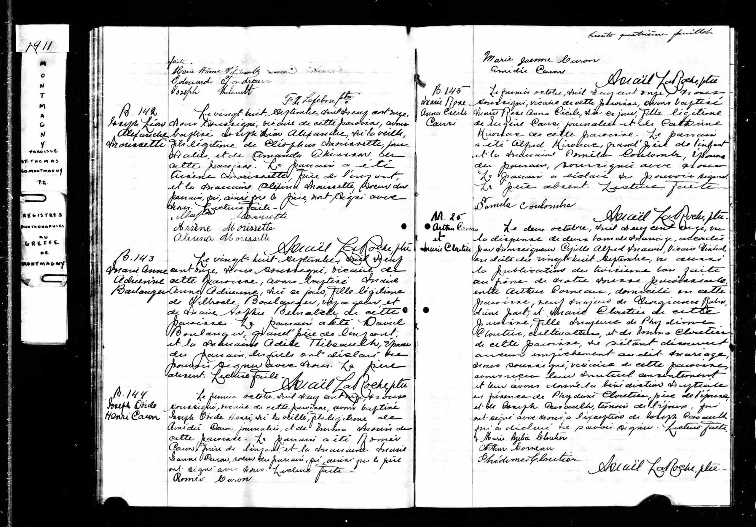 Acte de baptême