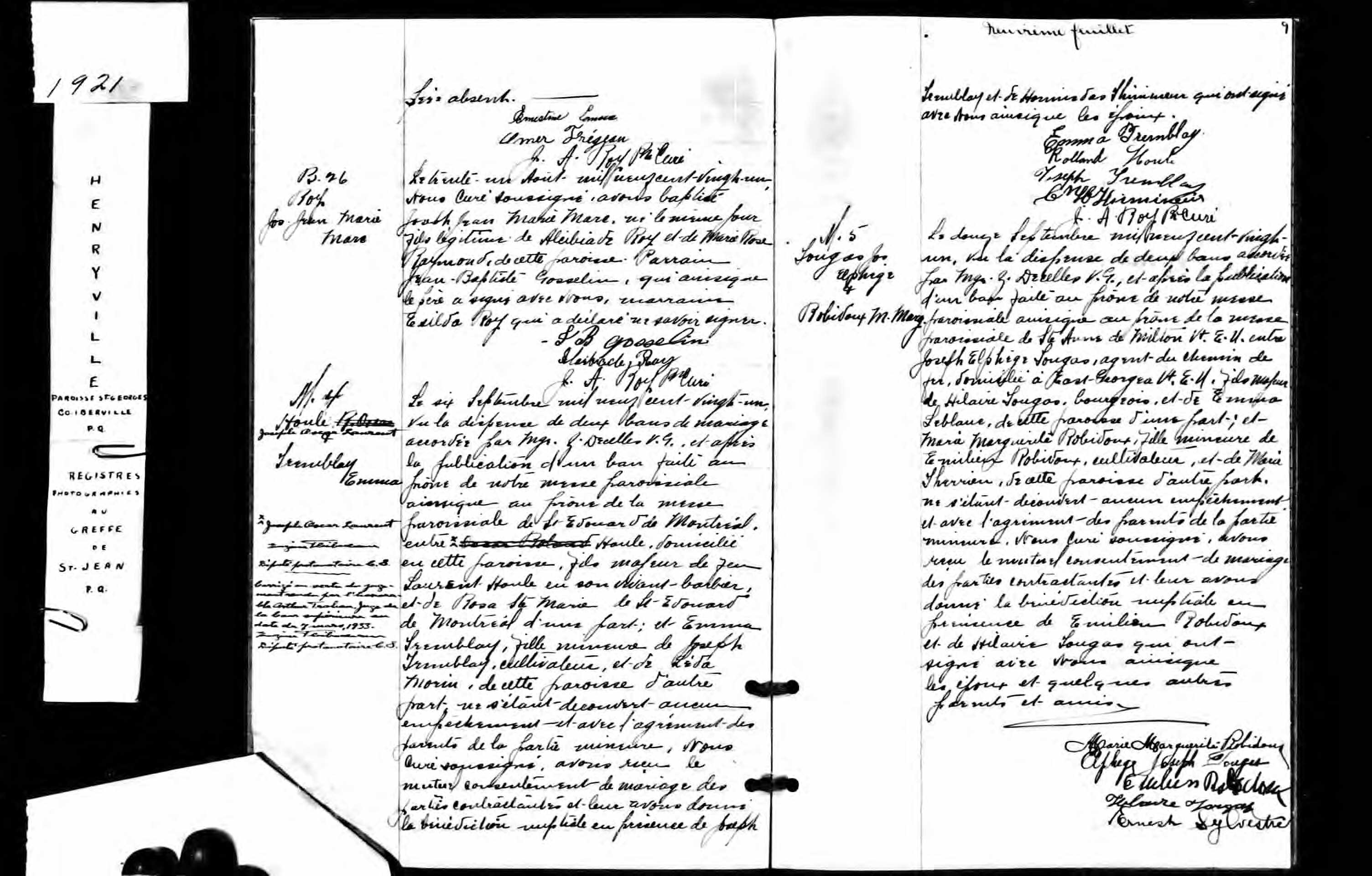 Acte de baptême