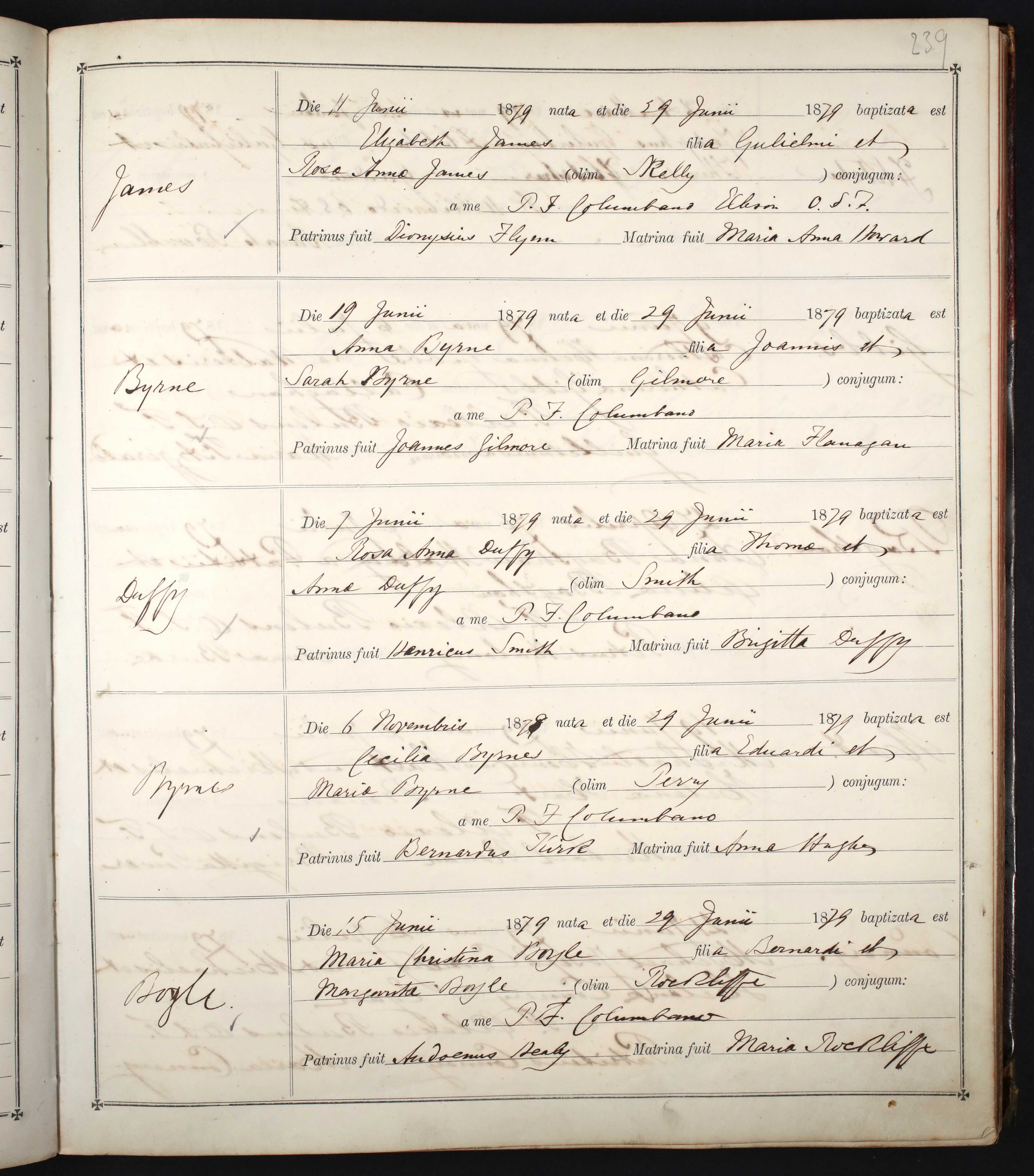 Acte de baptême