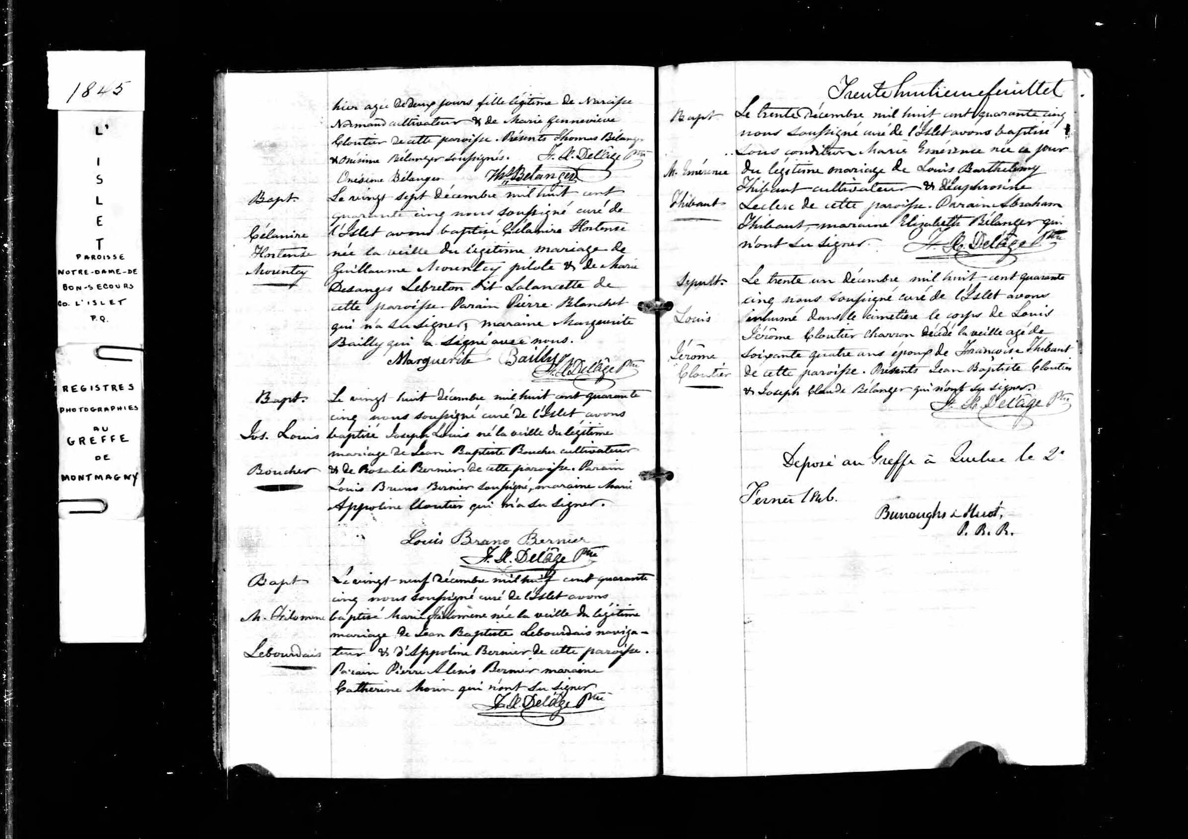Acte de baptême