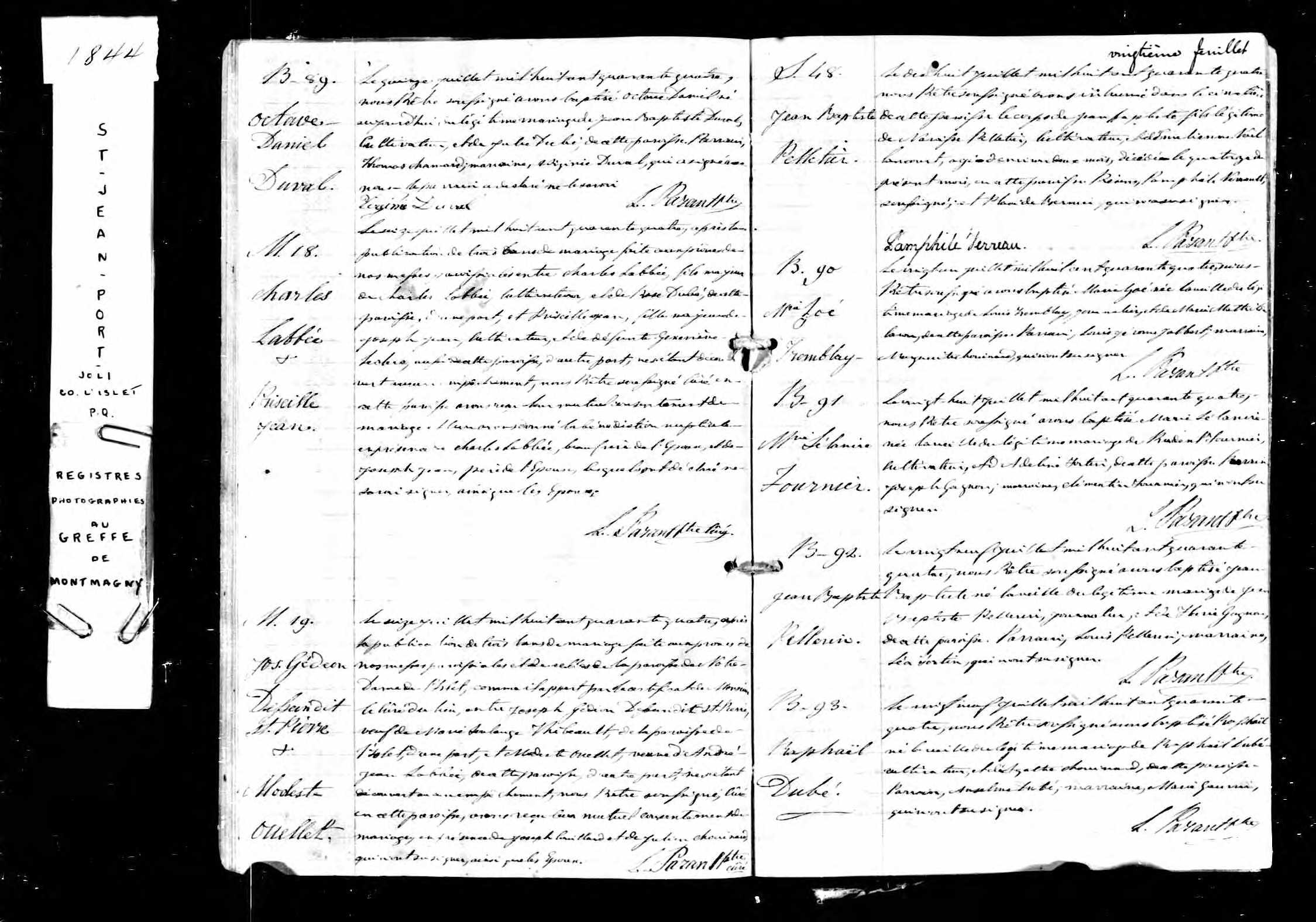 Acte de baptême