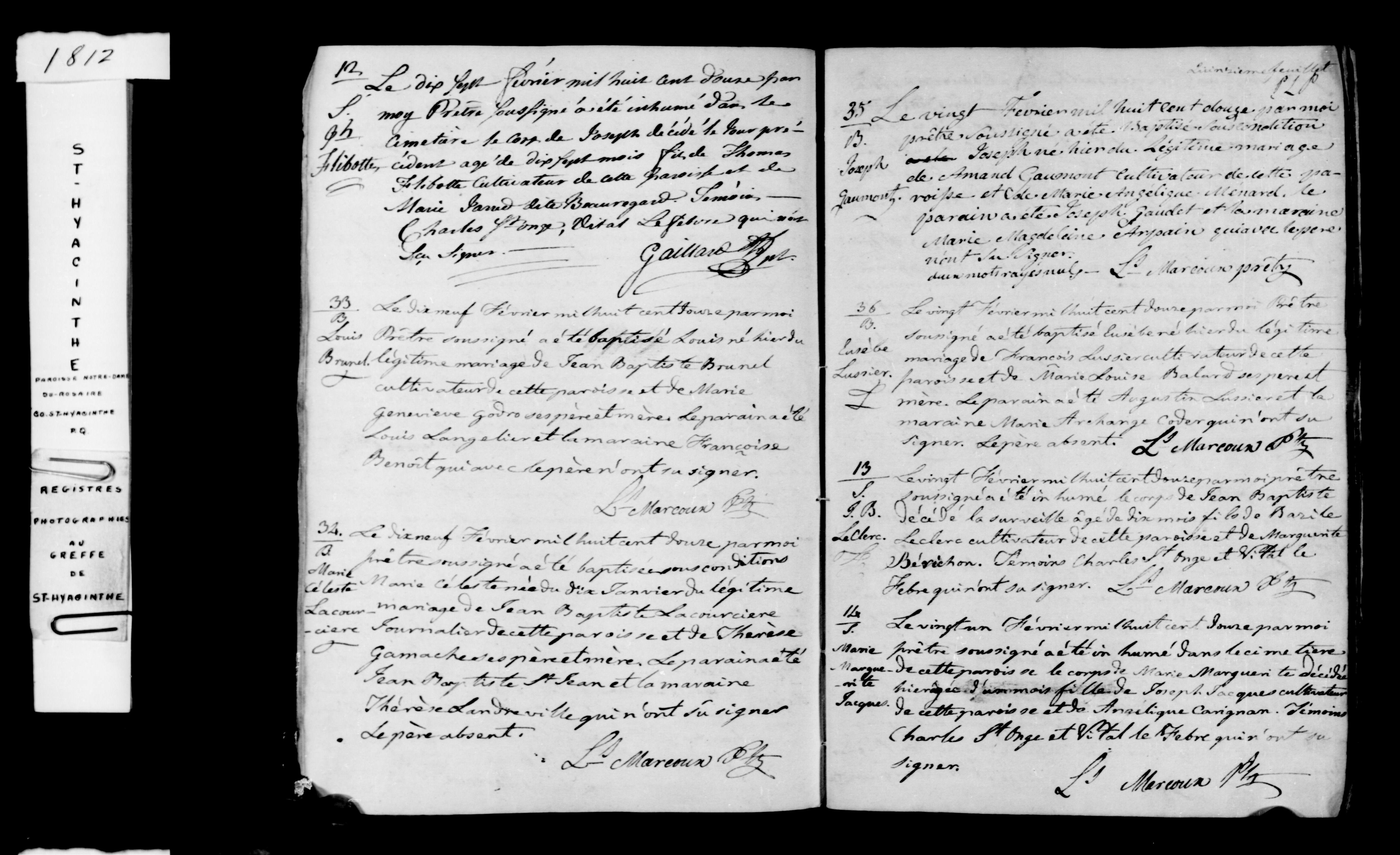 Acte de baptême