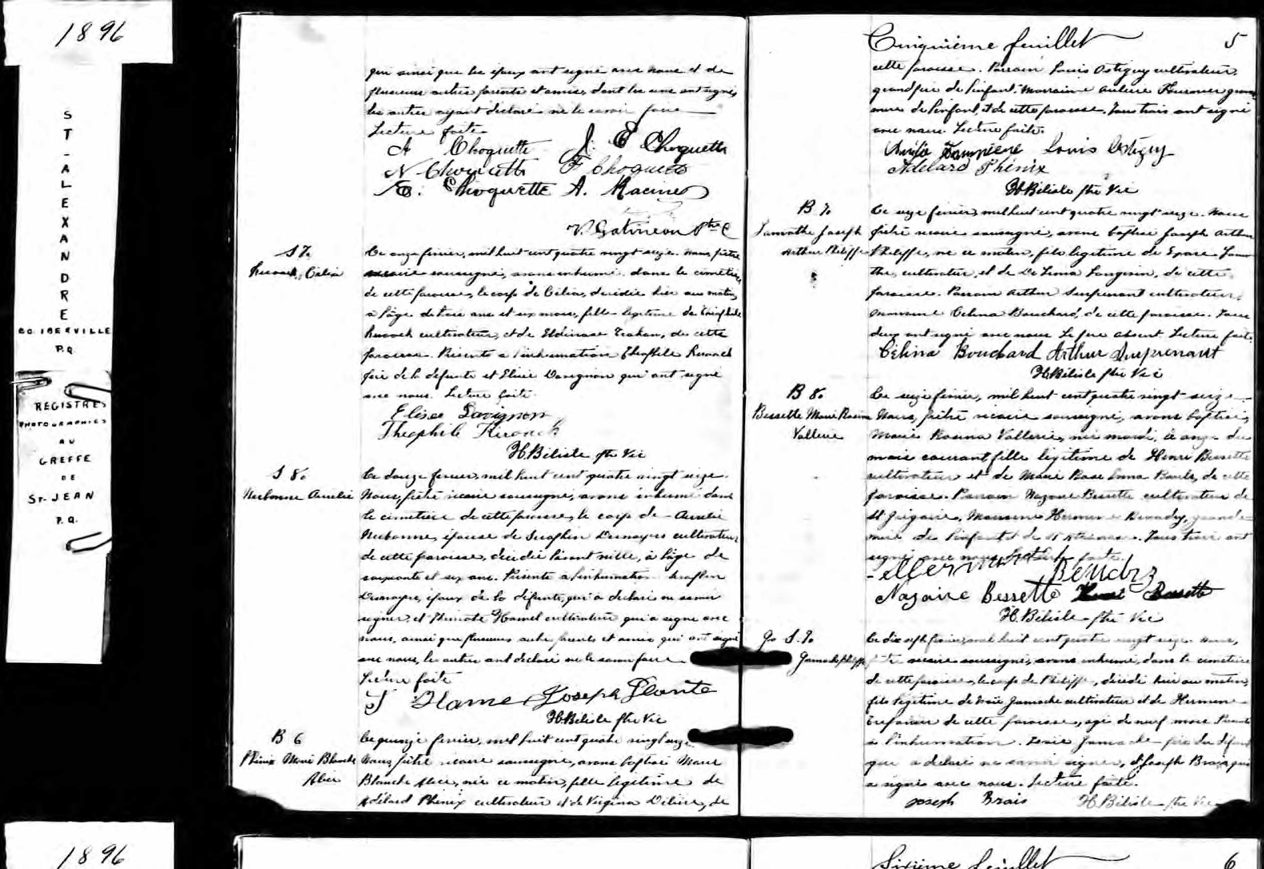 Acte de sépulture Acte de sépulture