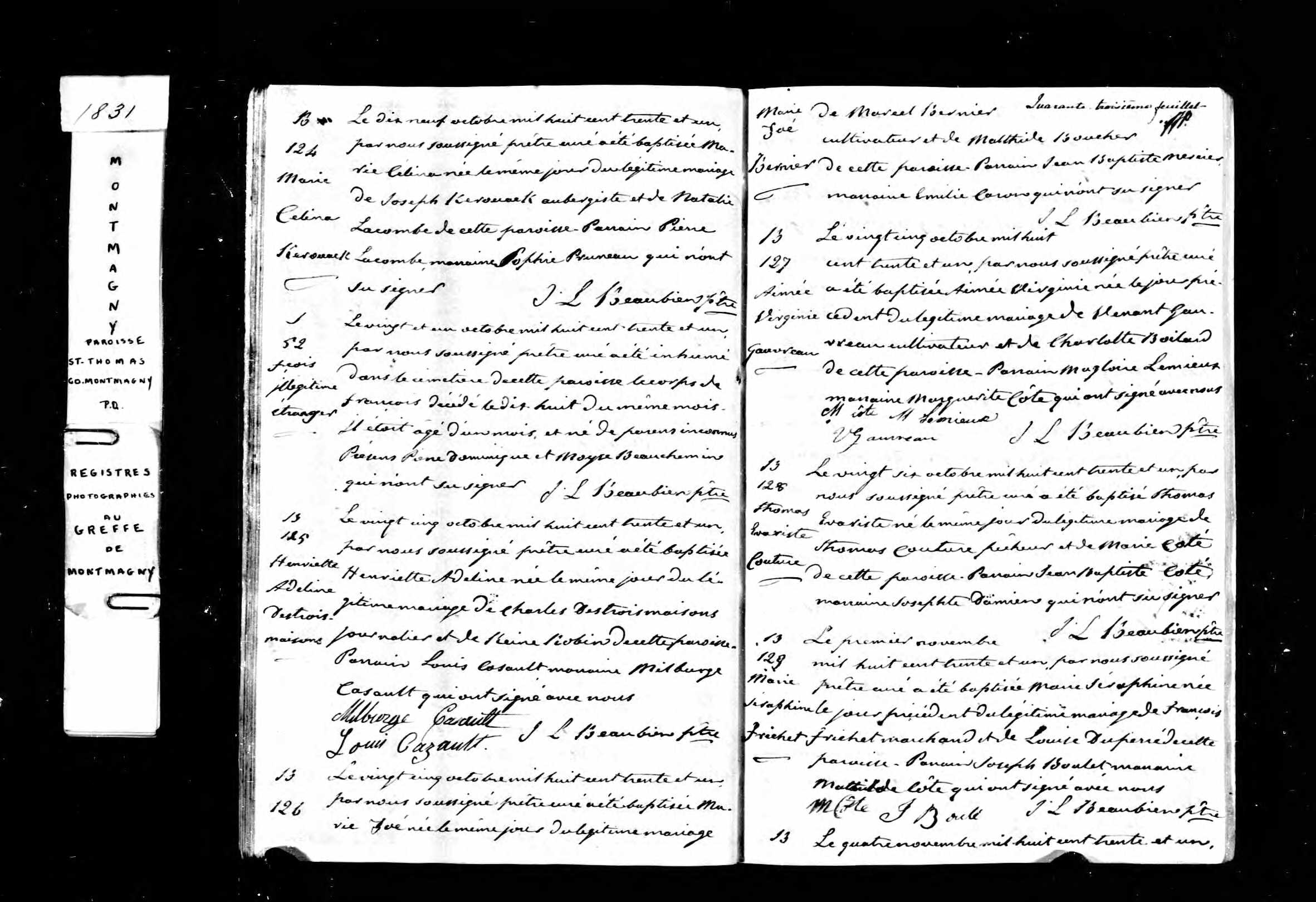 Acte de baptême