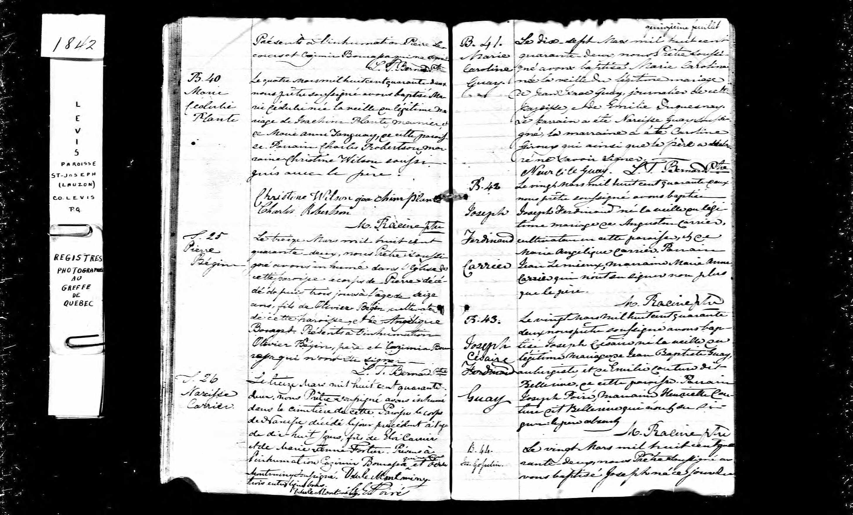 Acte de baptême