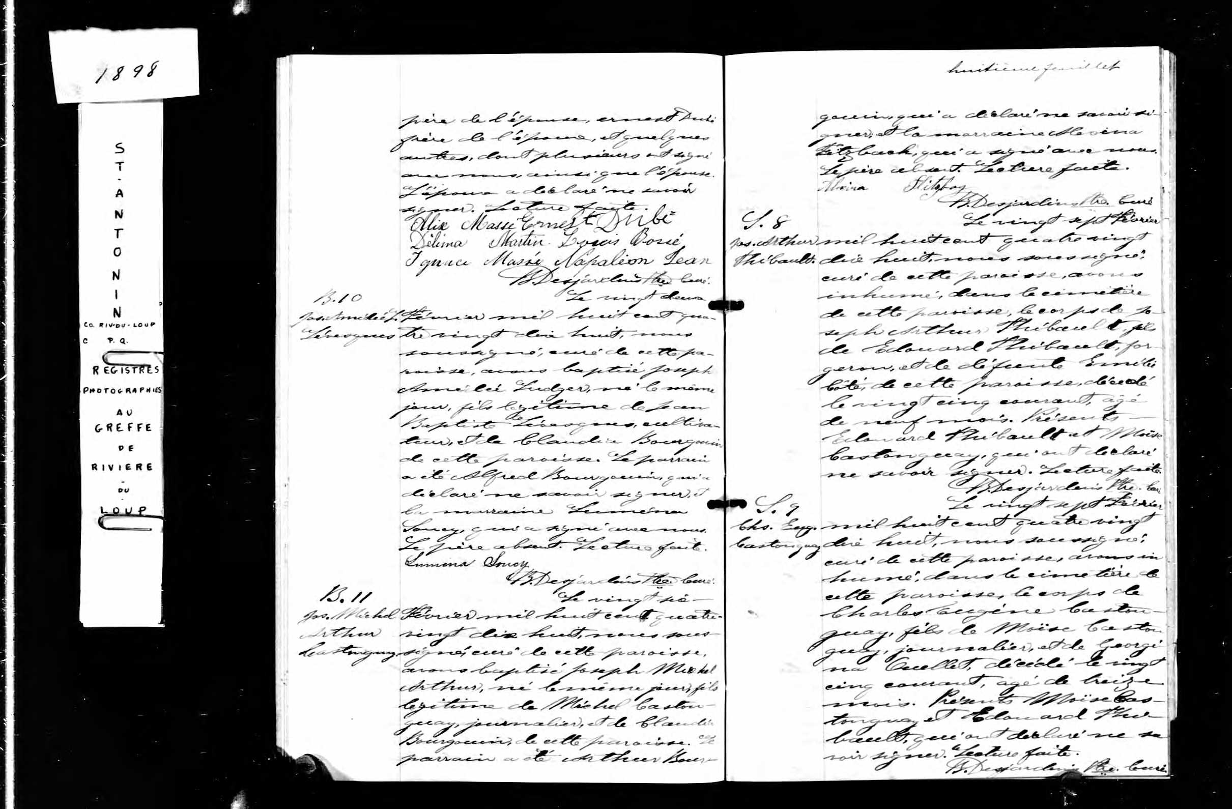 Acte de sépulture