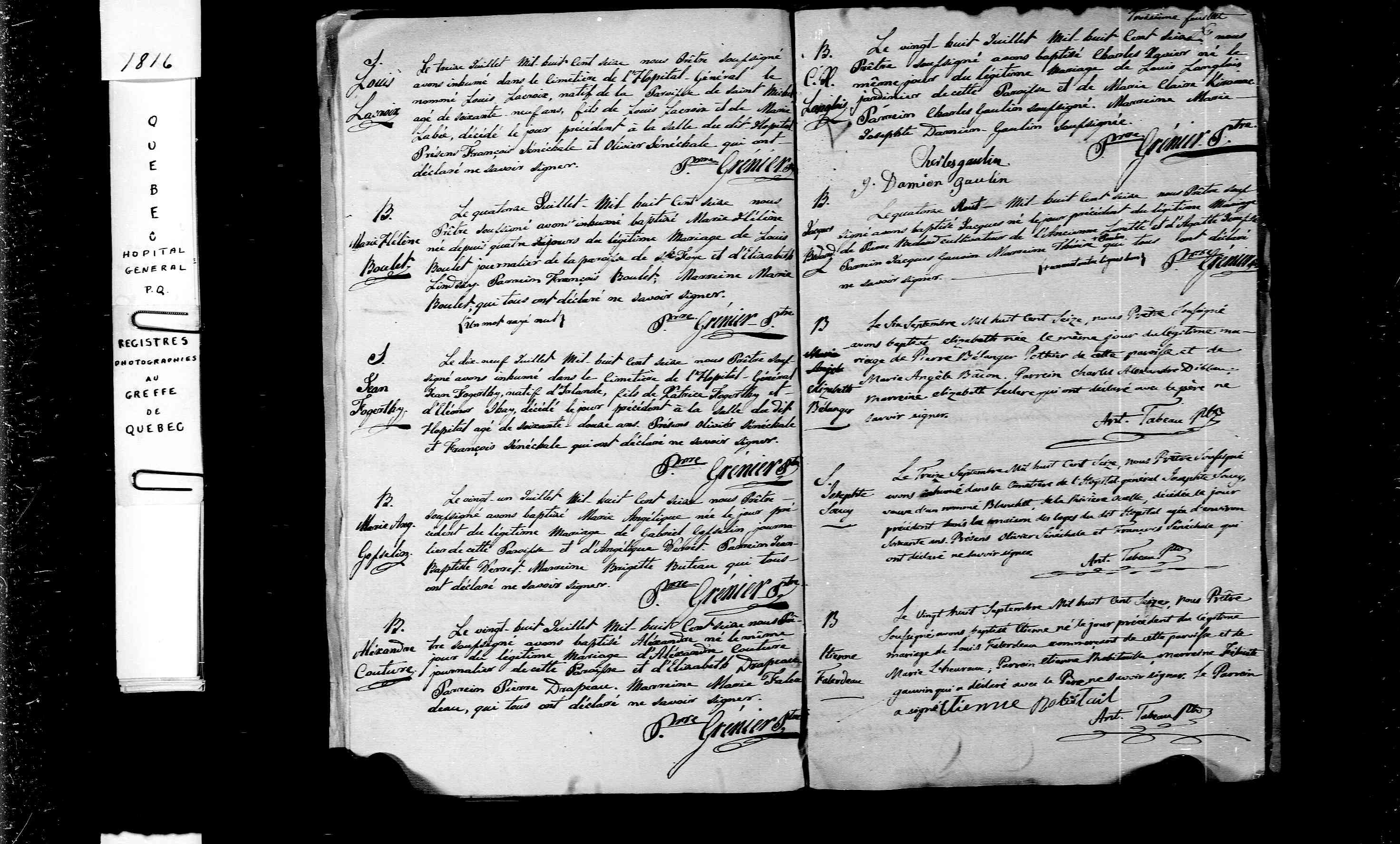Acte de baptême