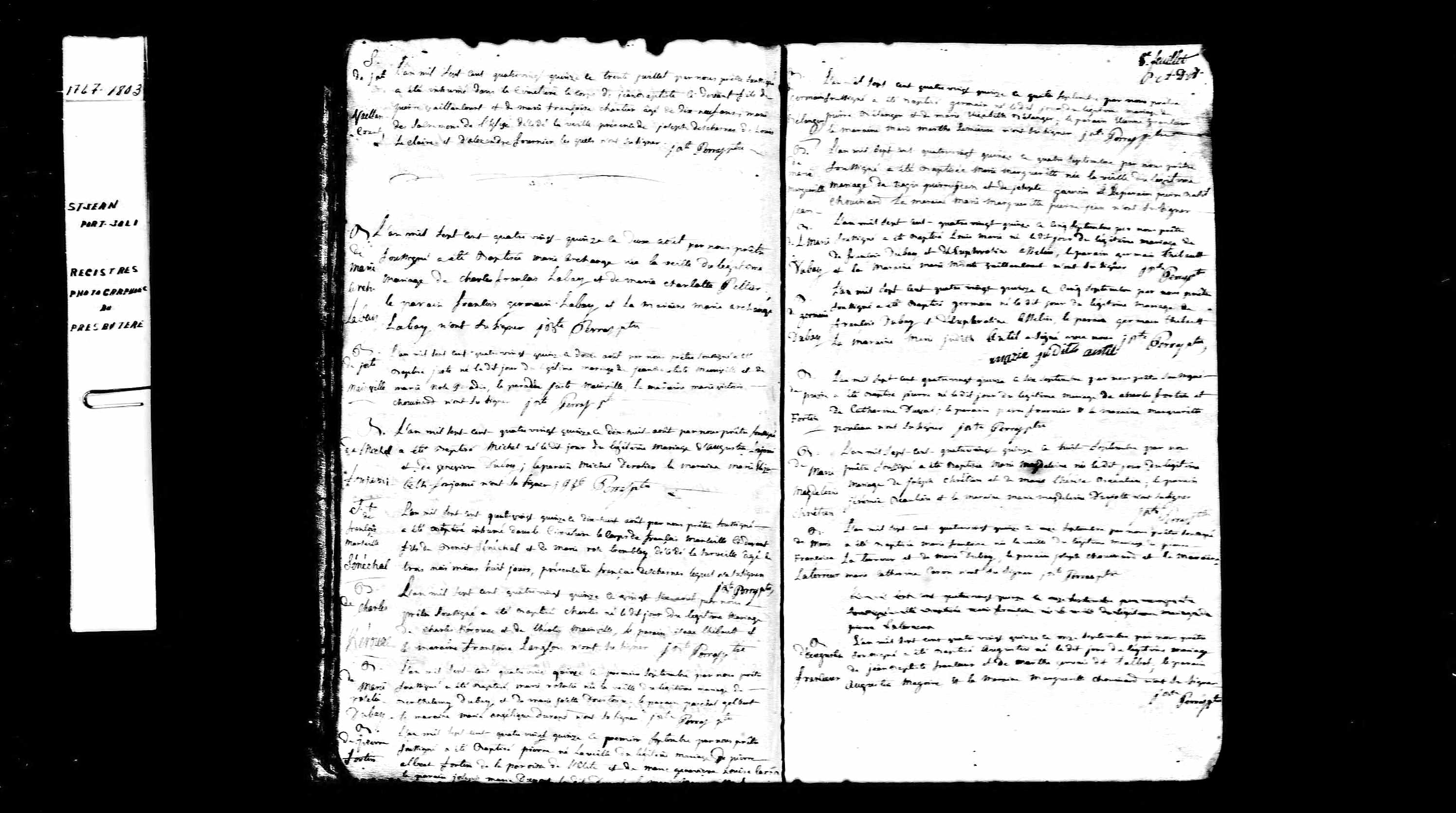 Acte de baptême
