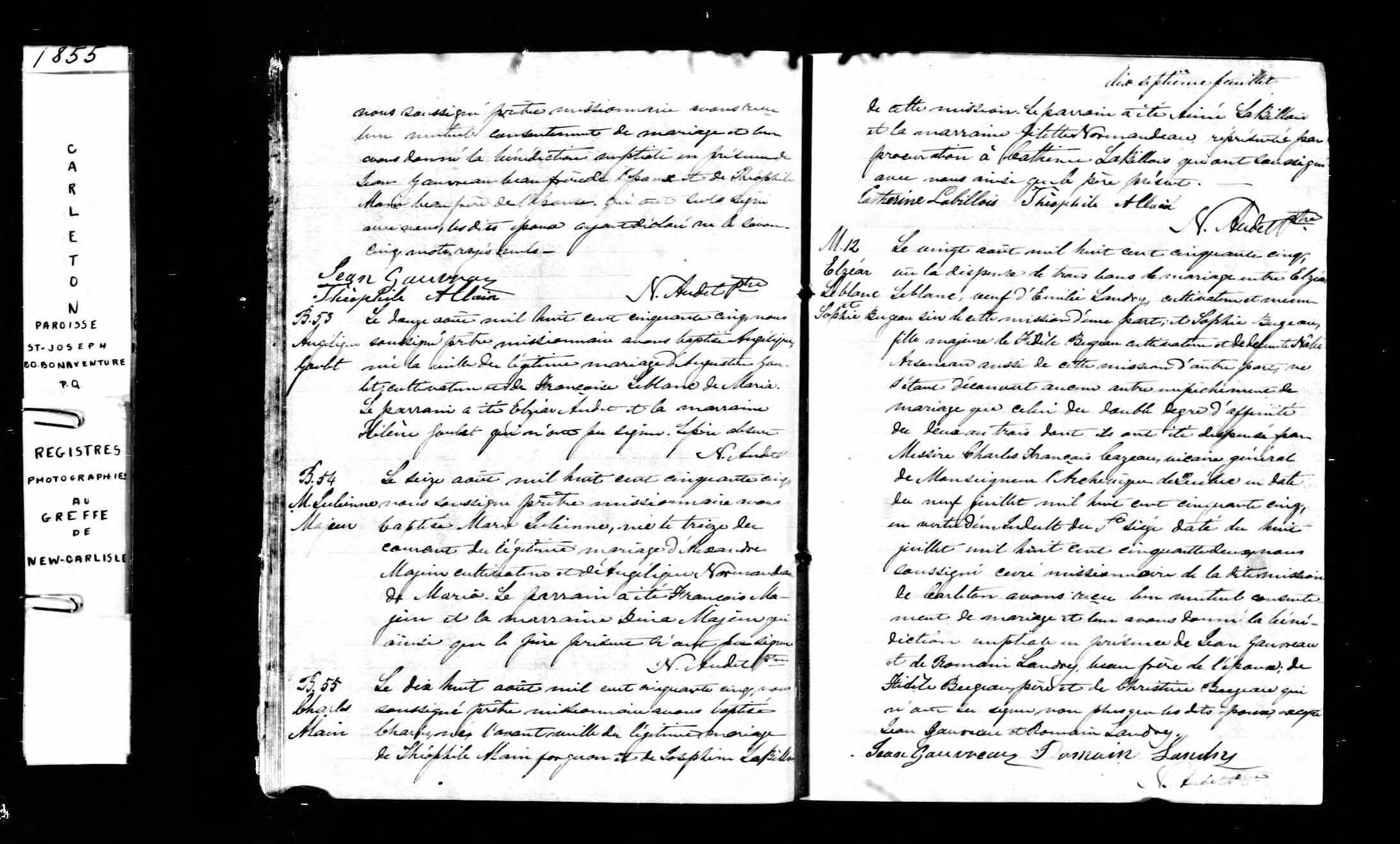 Acte de baptême