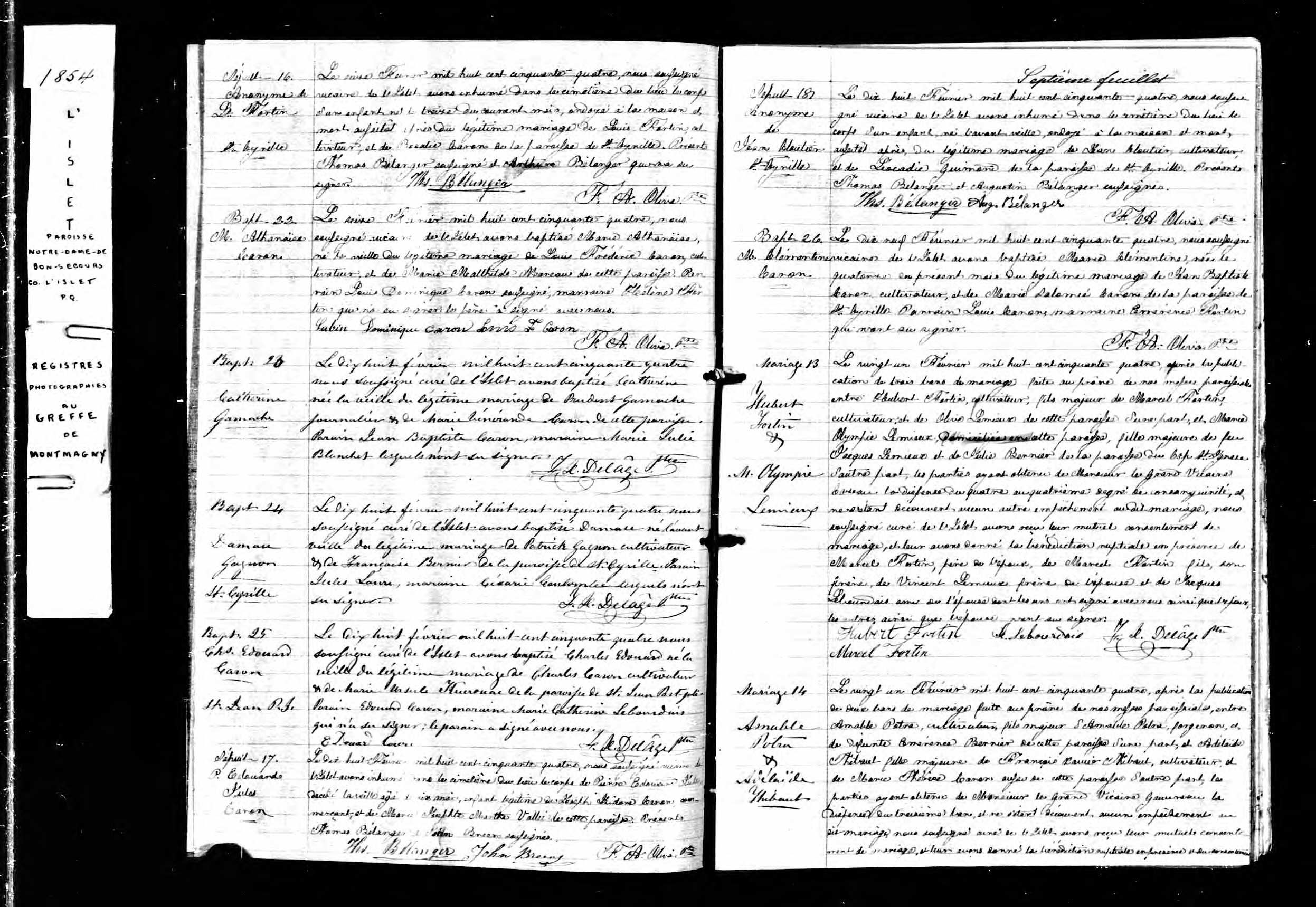 Acte de baptême