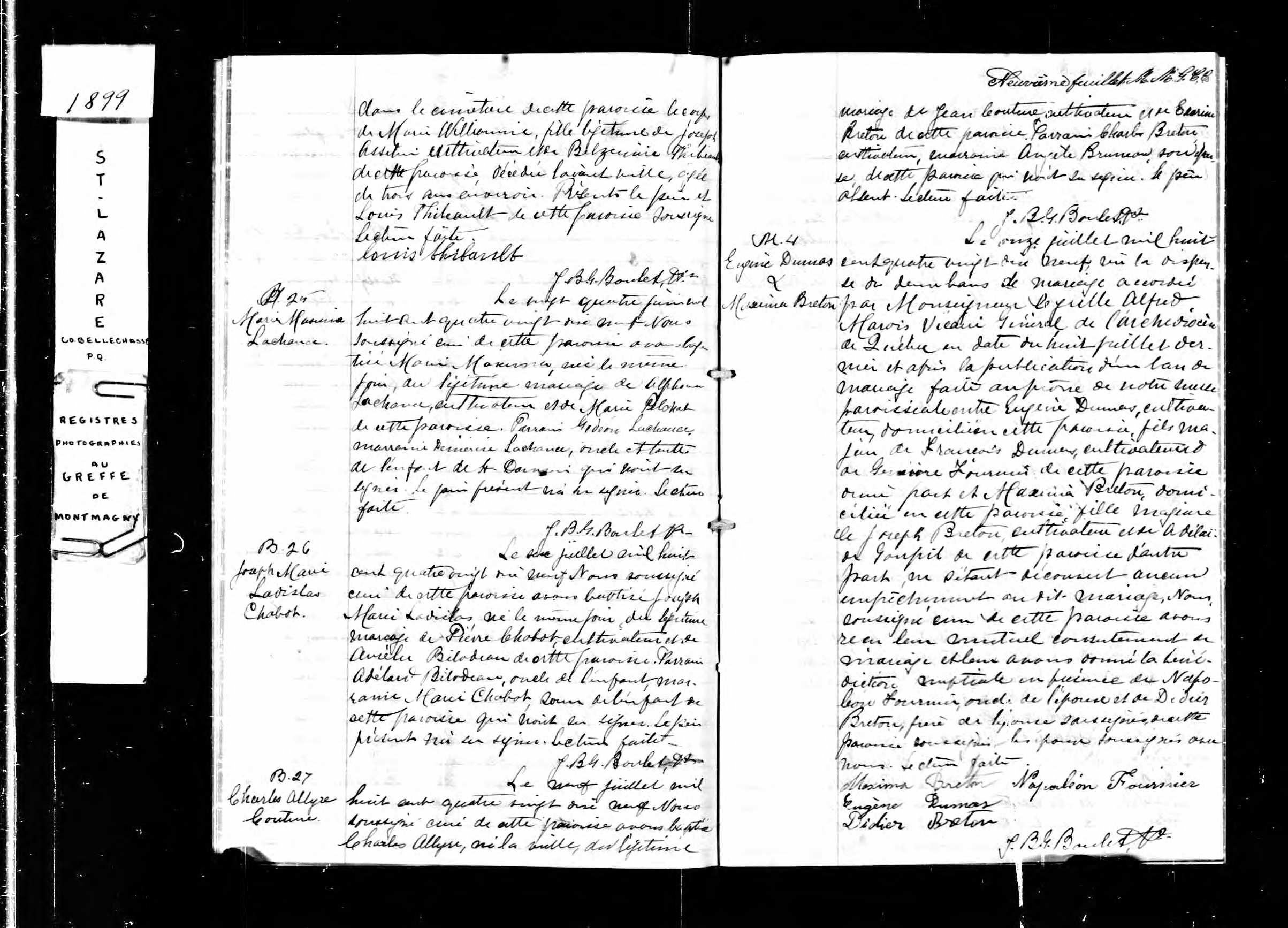 Acte de baptême