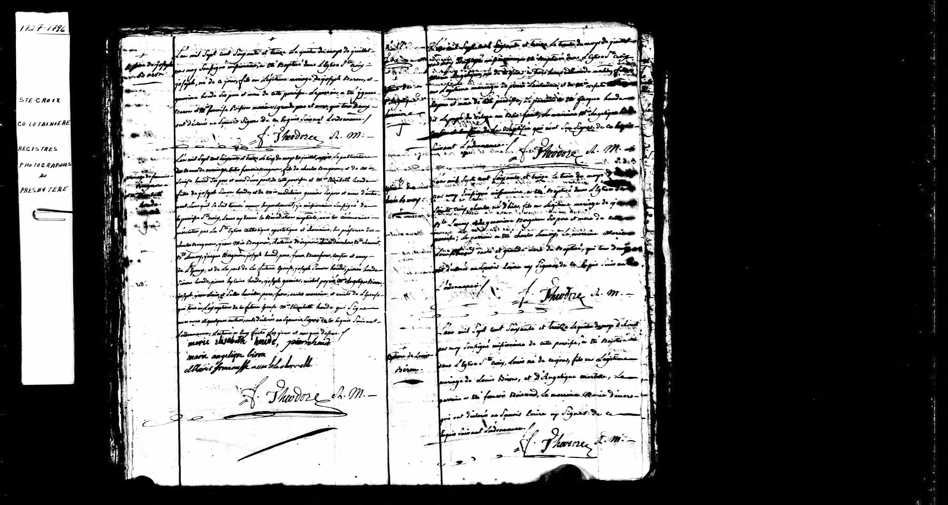 Acte de baptême