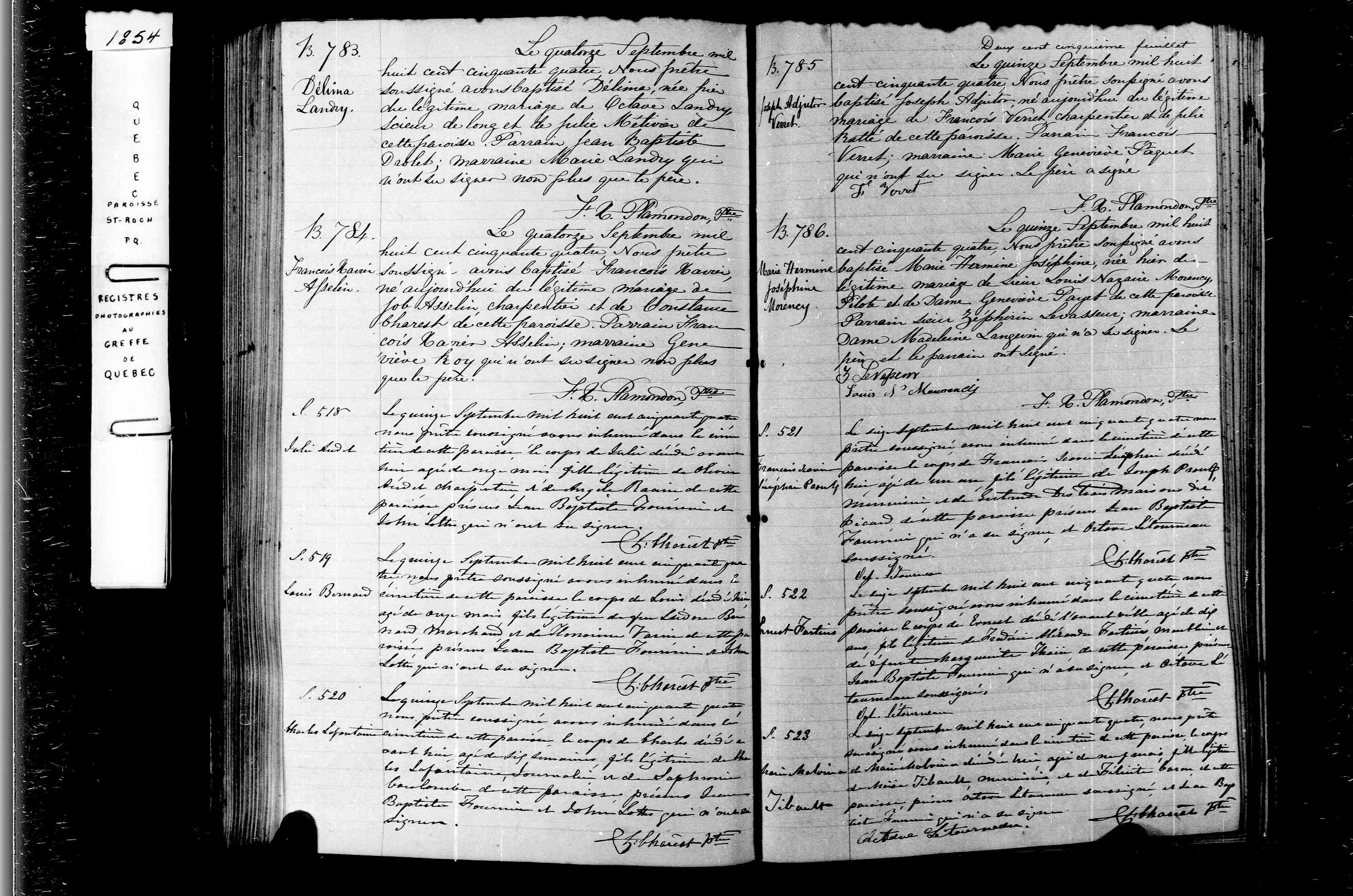 Acte de sépulture