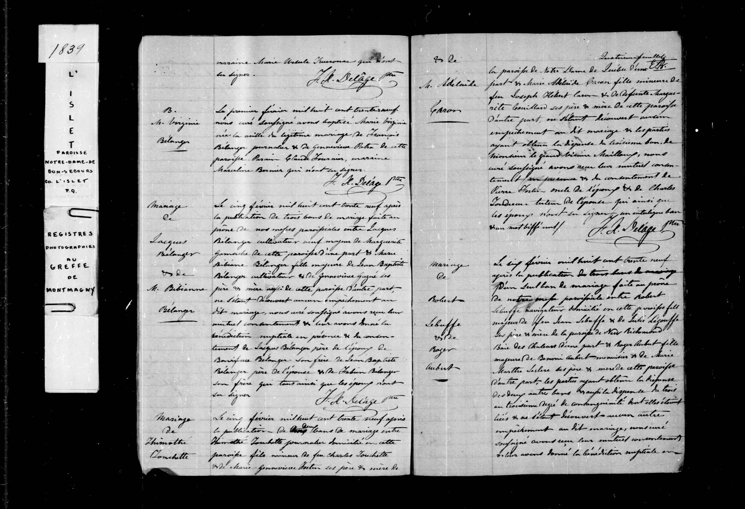 Acte de baptême
