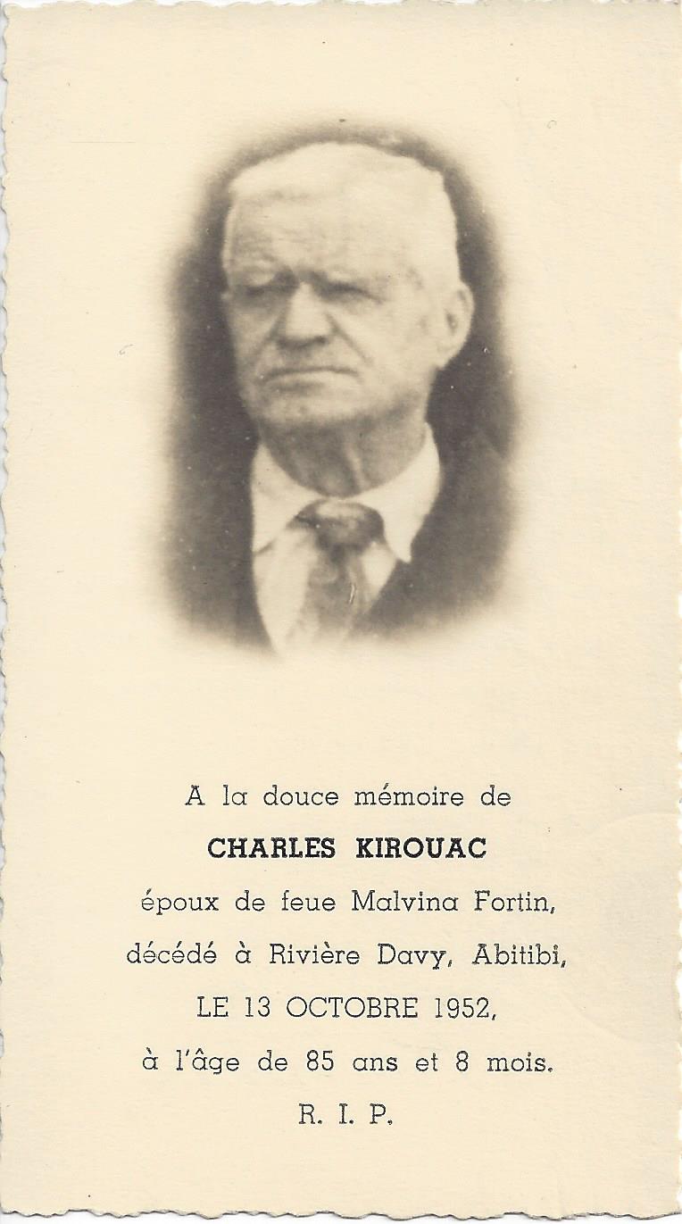 Carte mortuaire