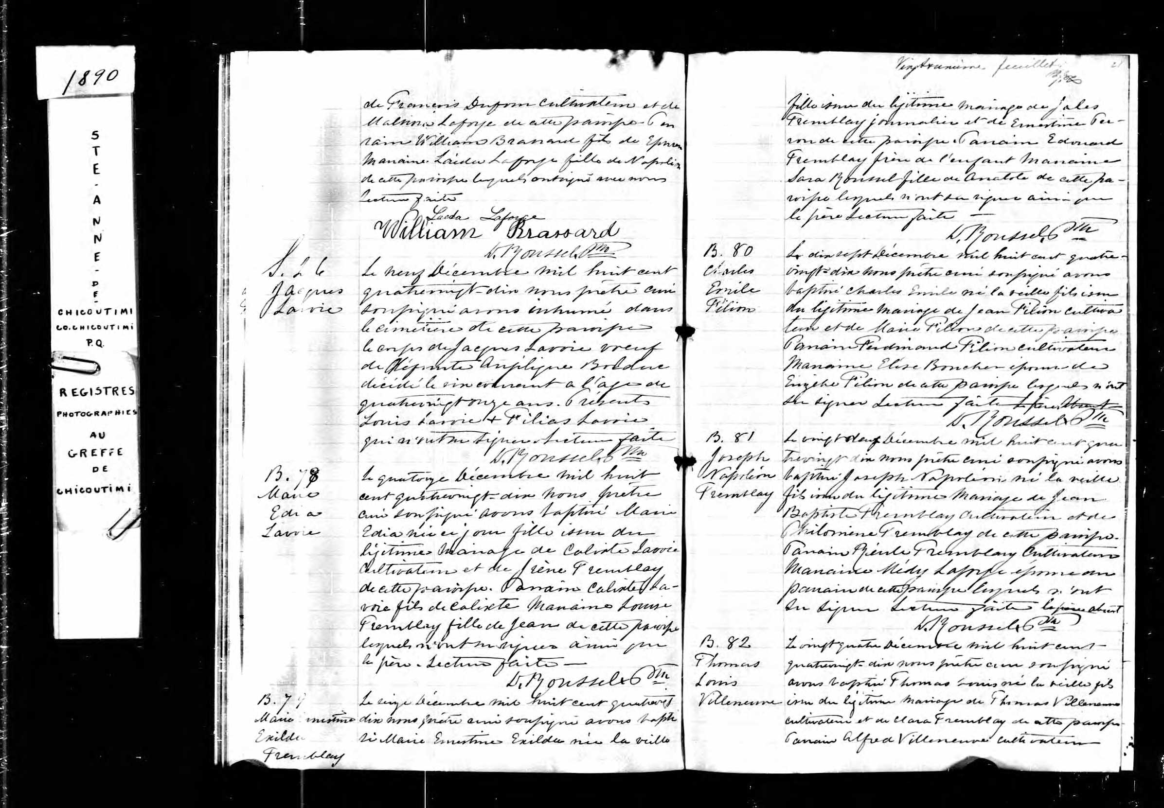 Acte de baptême