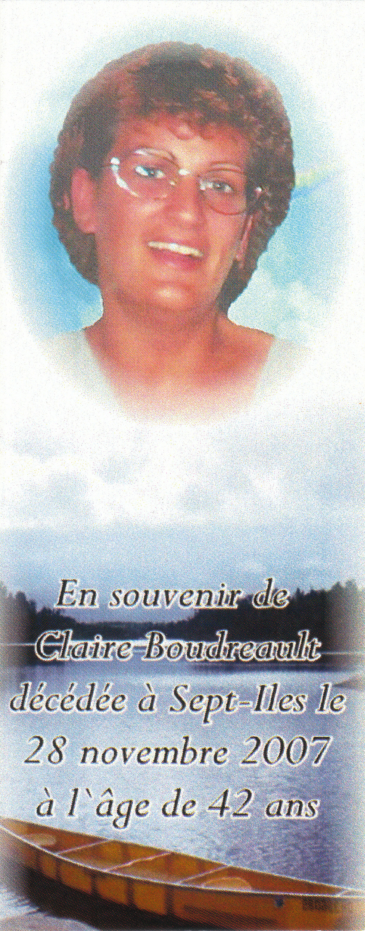 Carte mortuaire