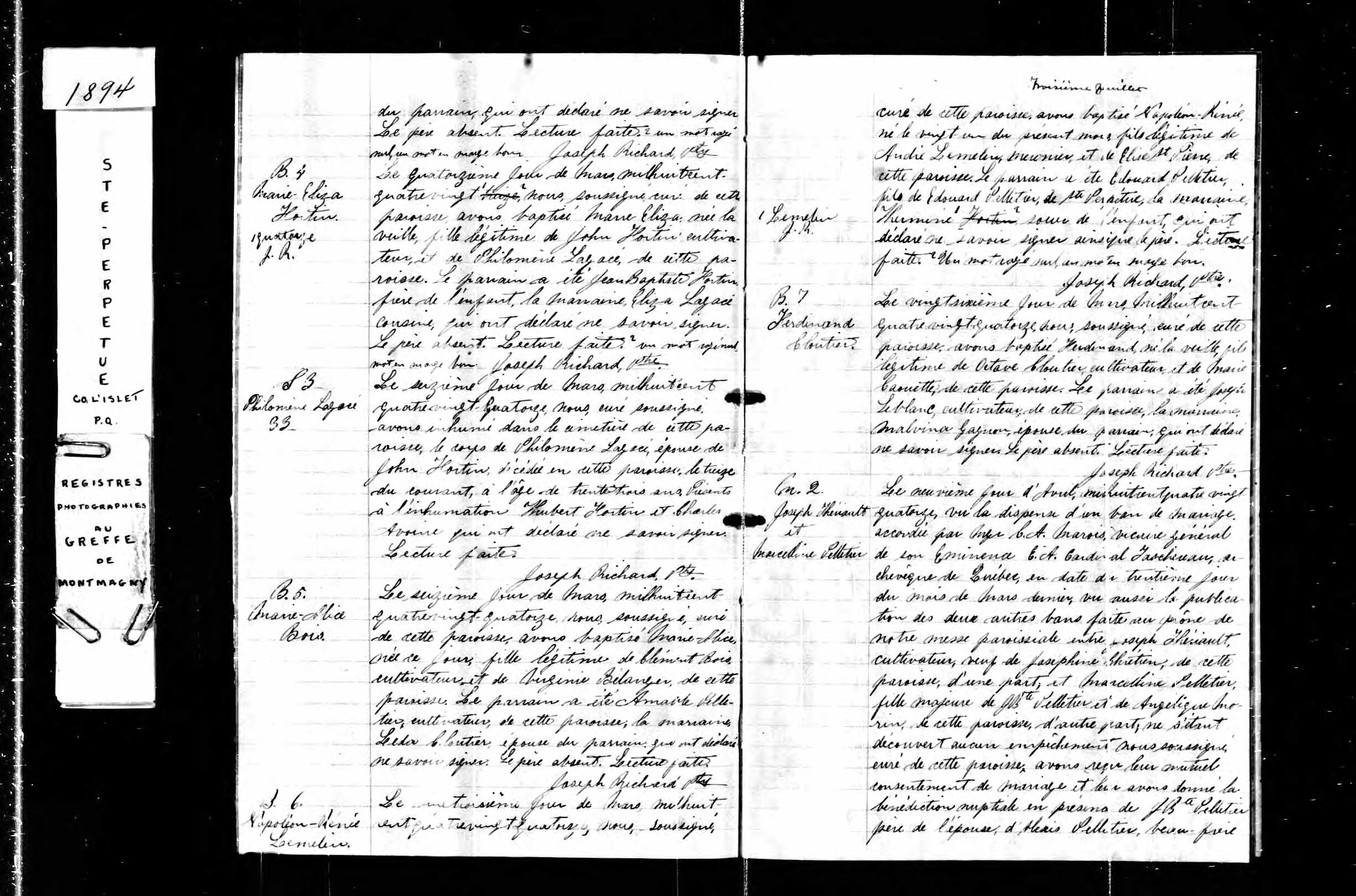 Acte de baptême