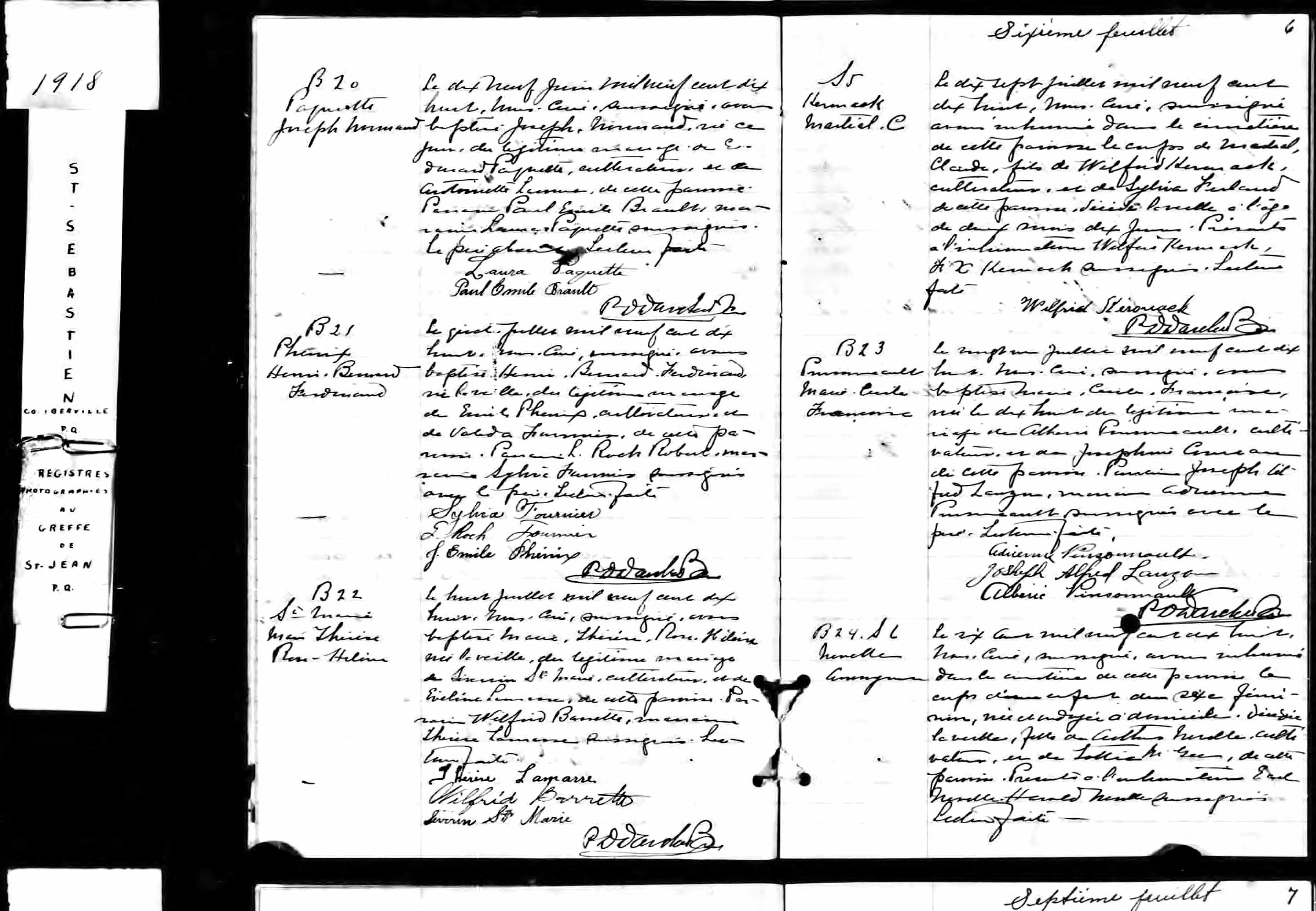 Acte de sépulture Acte de sépulture