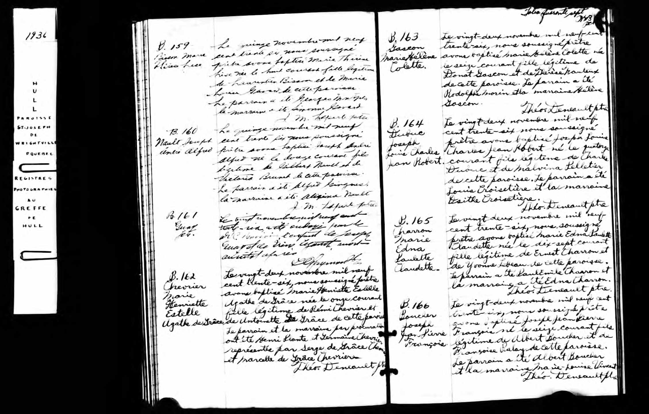 Acte de baptême