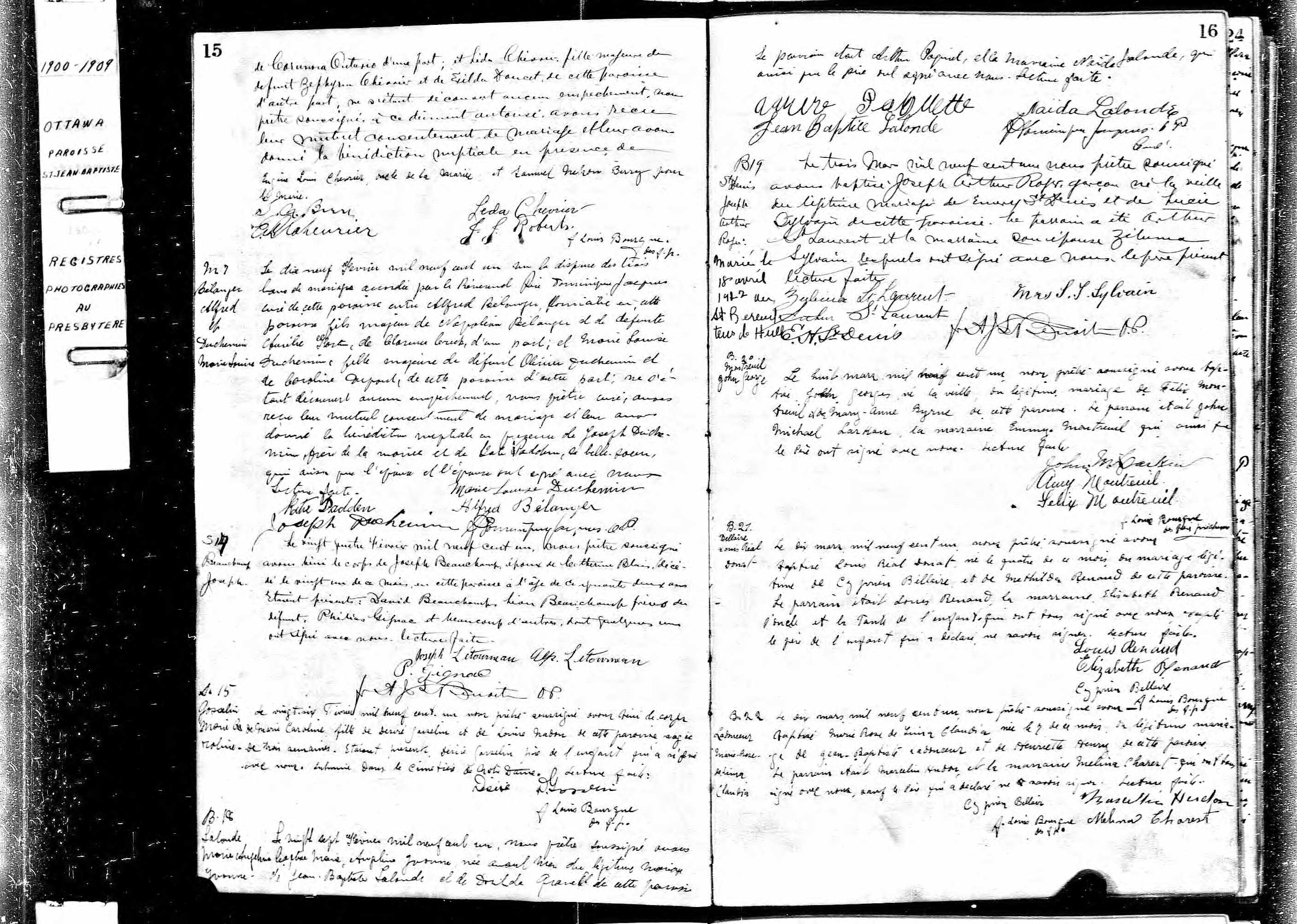 Acte de baptême