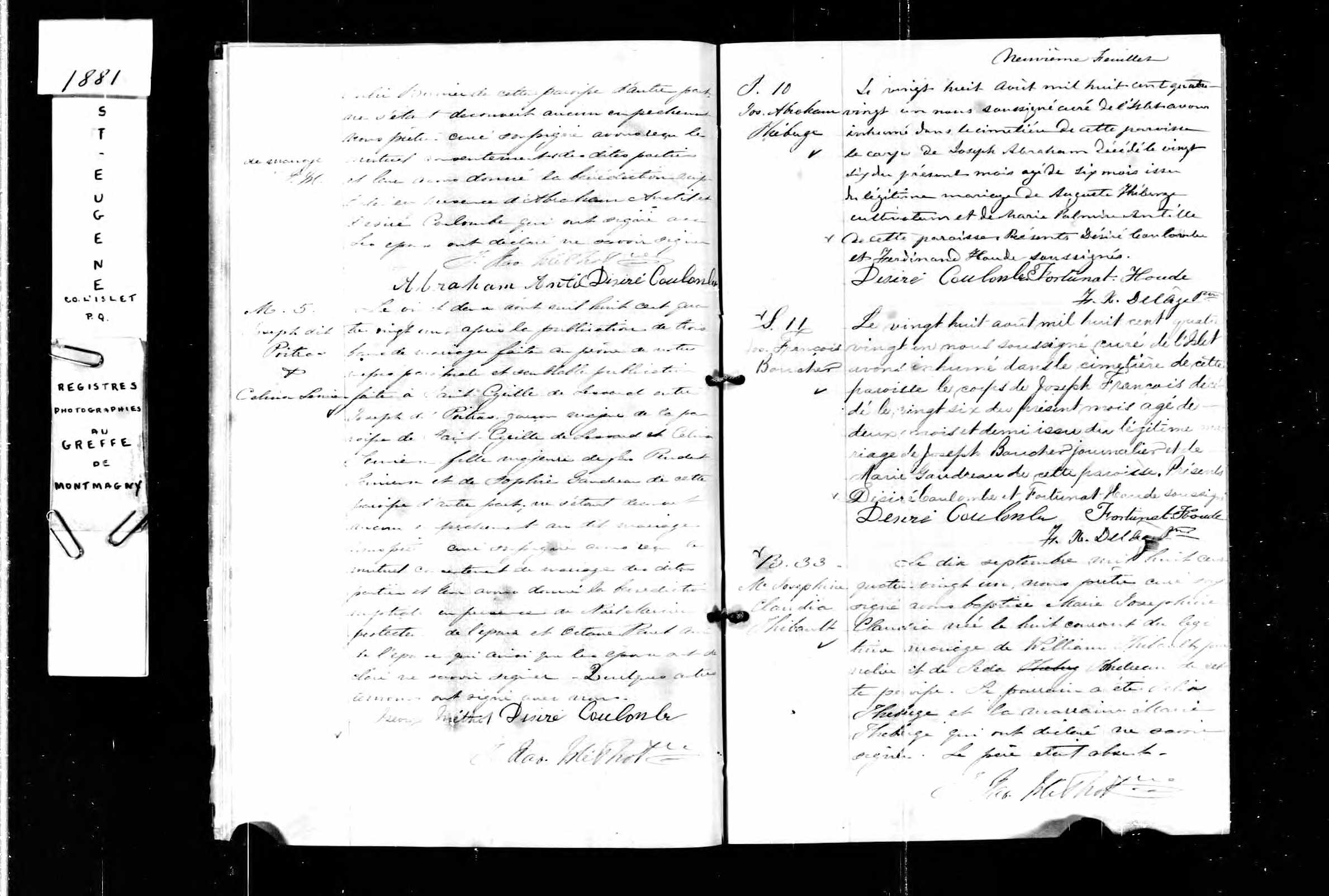 Acte de baptême
