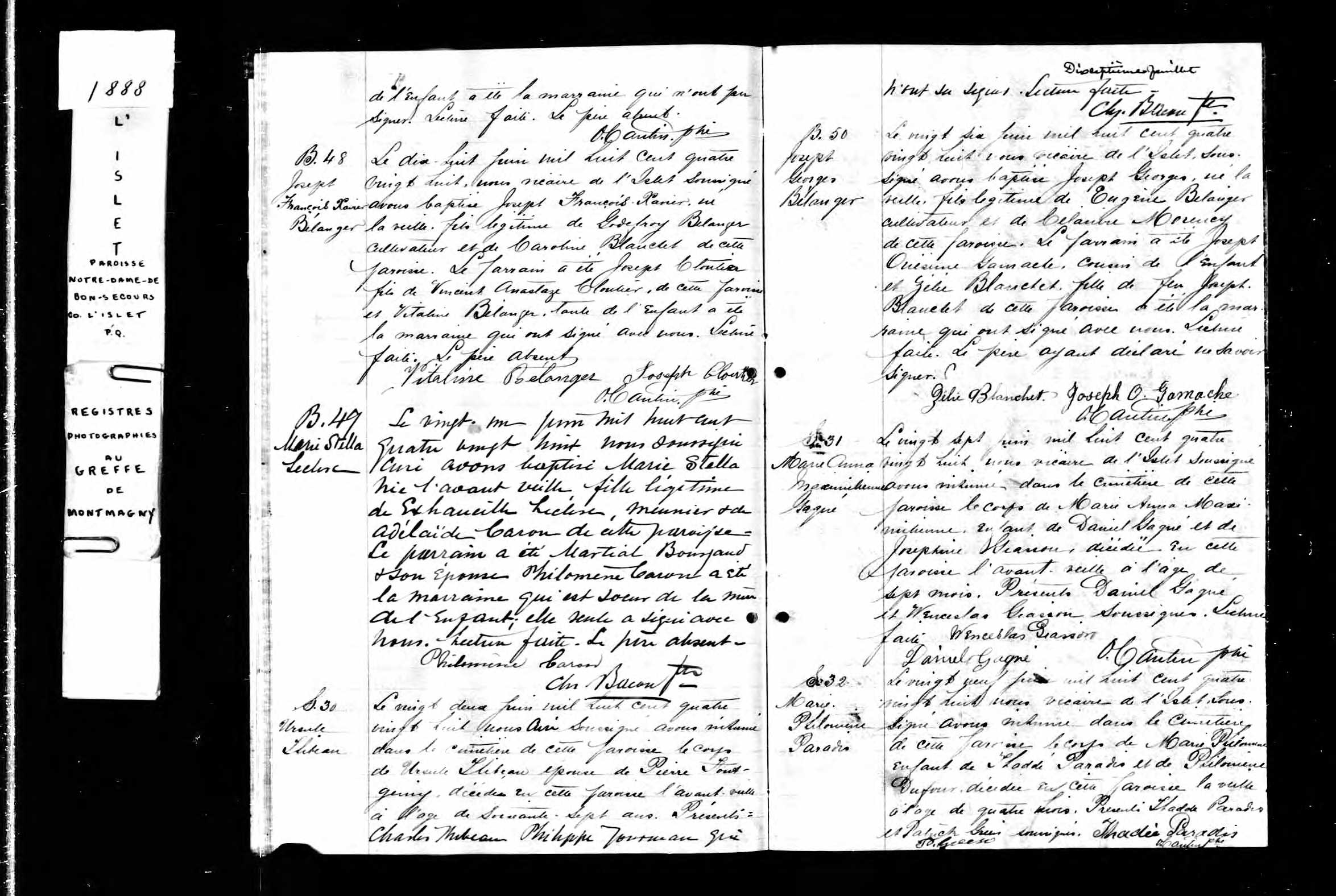 Acte de baptême