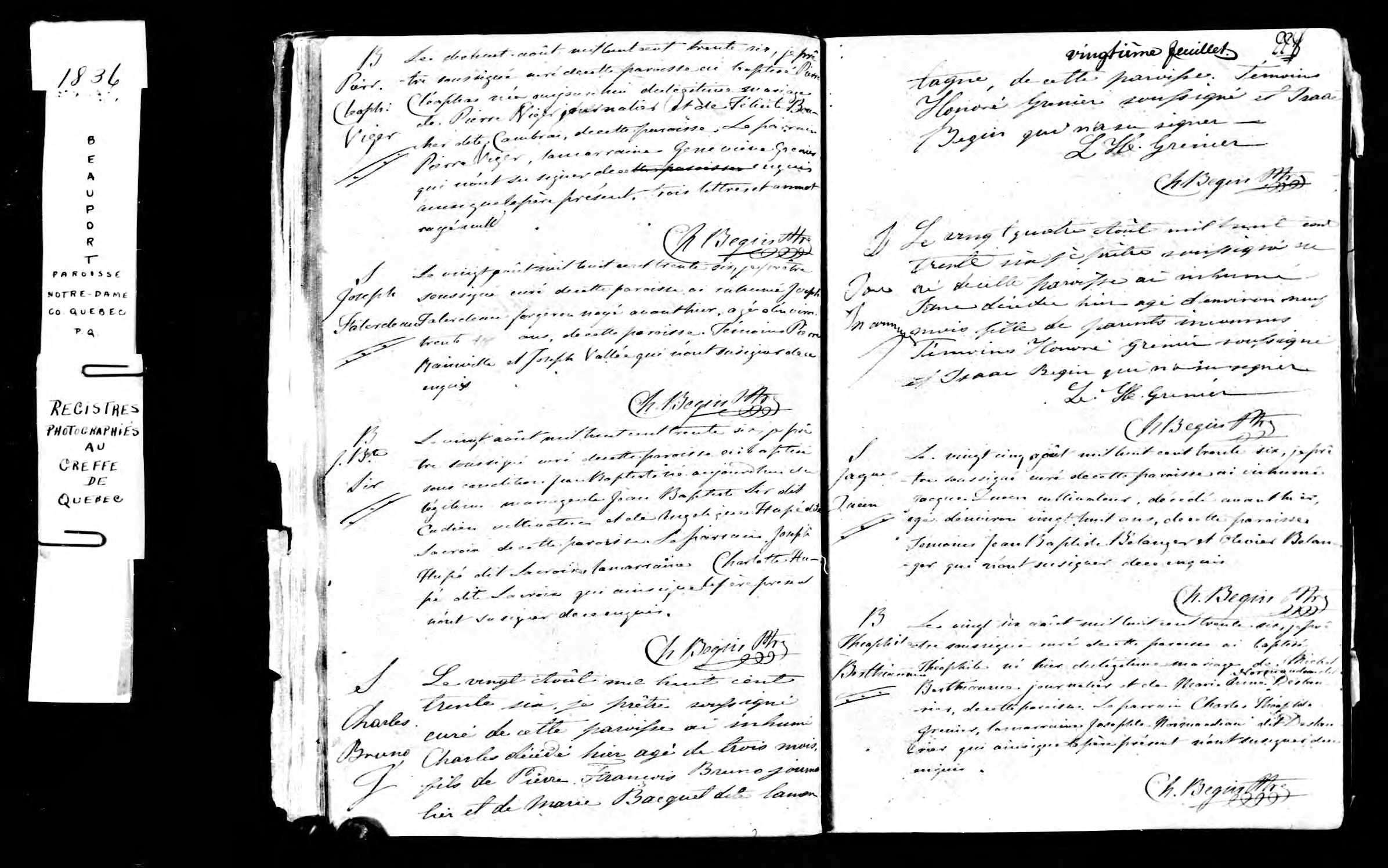 Acte de baptême