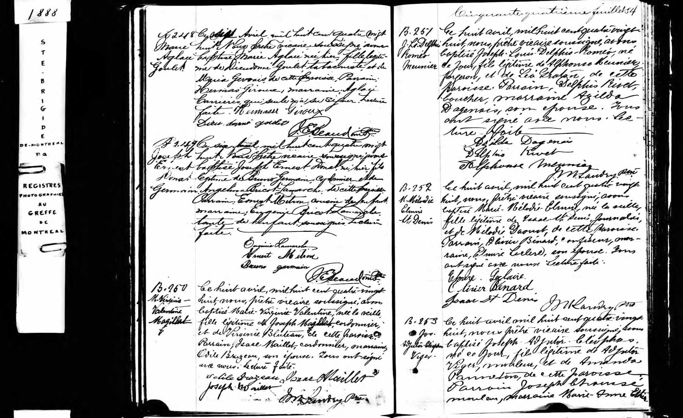 Acte de baptême