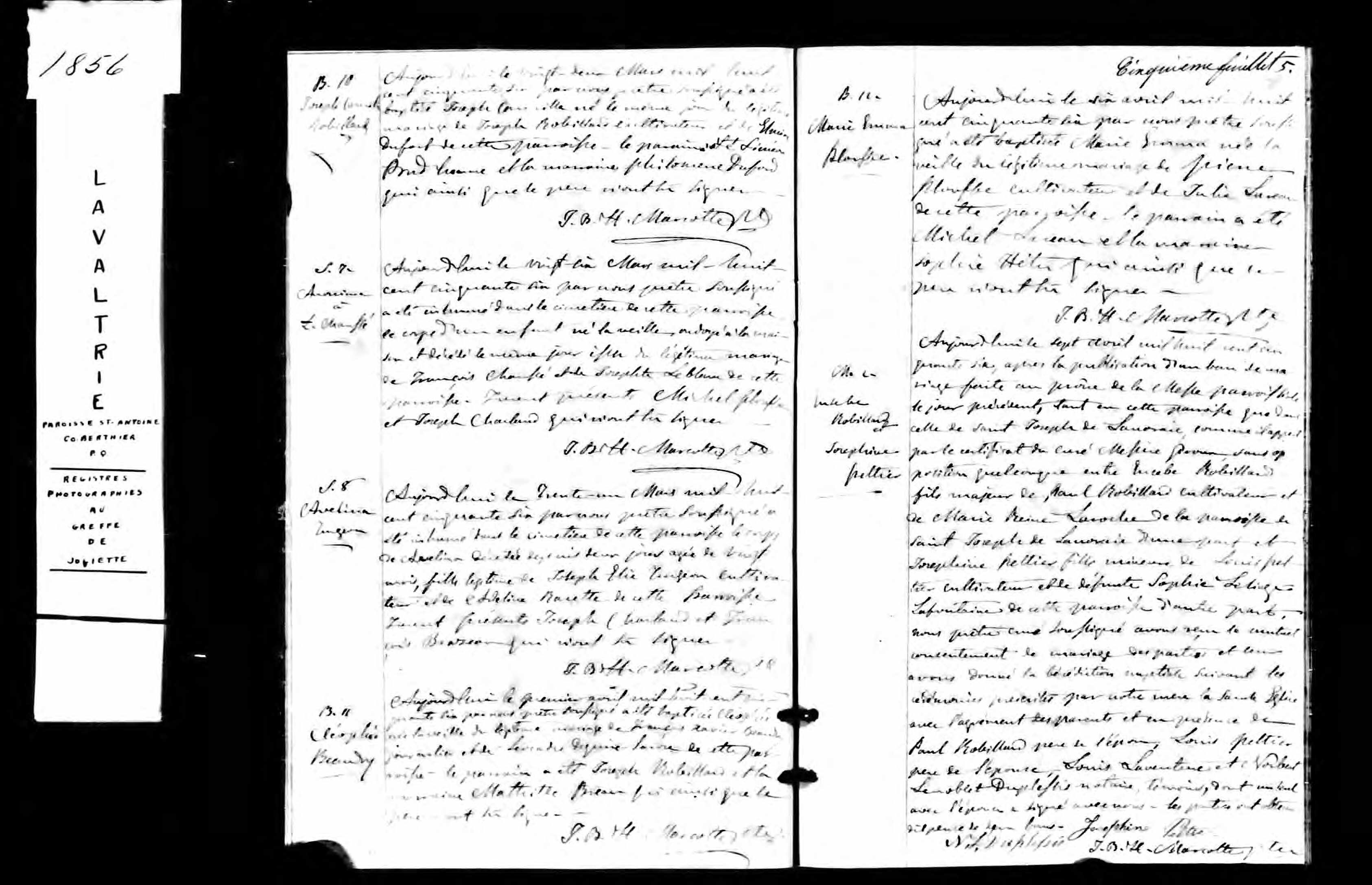 Acte de baptême
