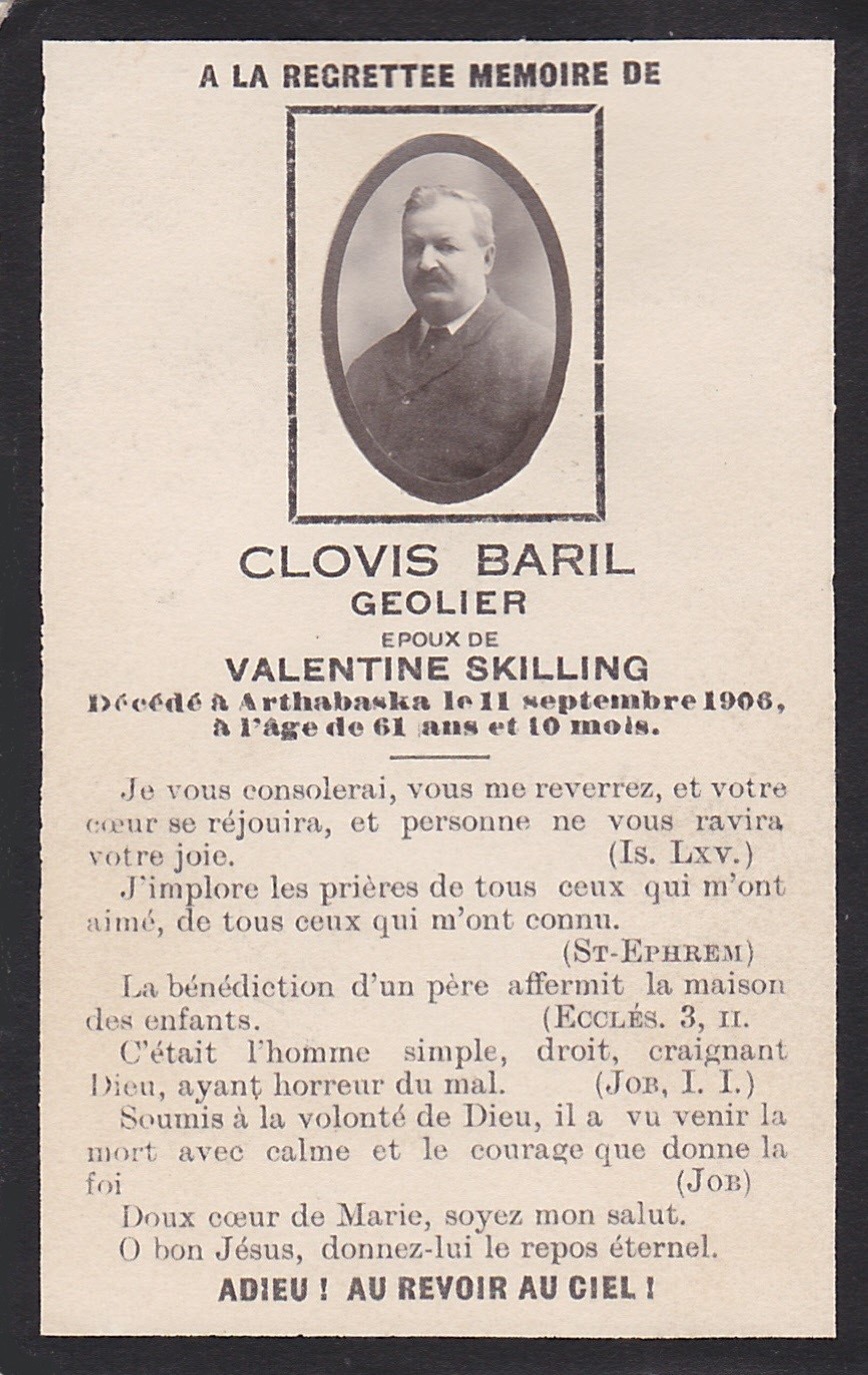 Carte mortuaire